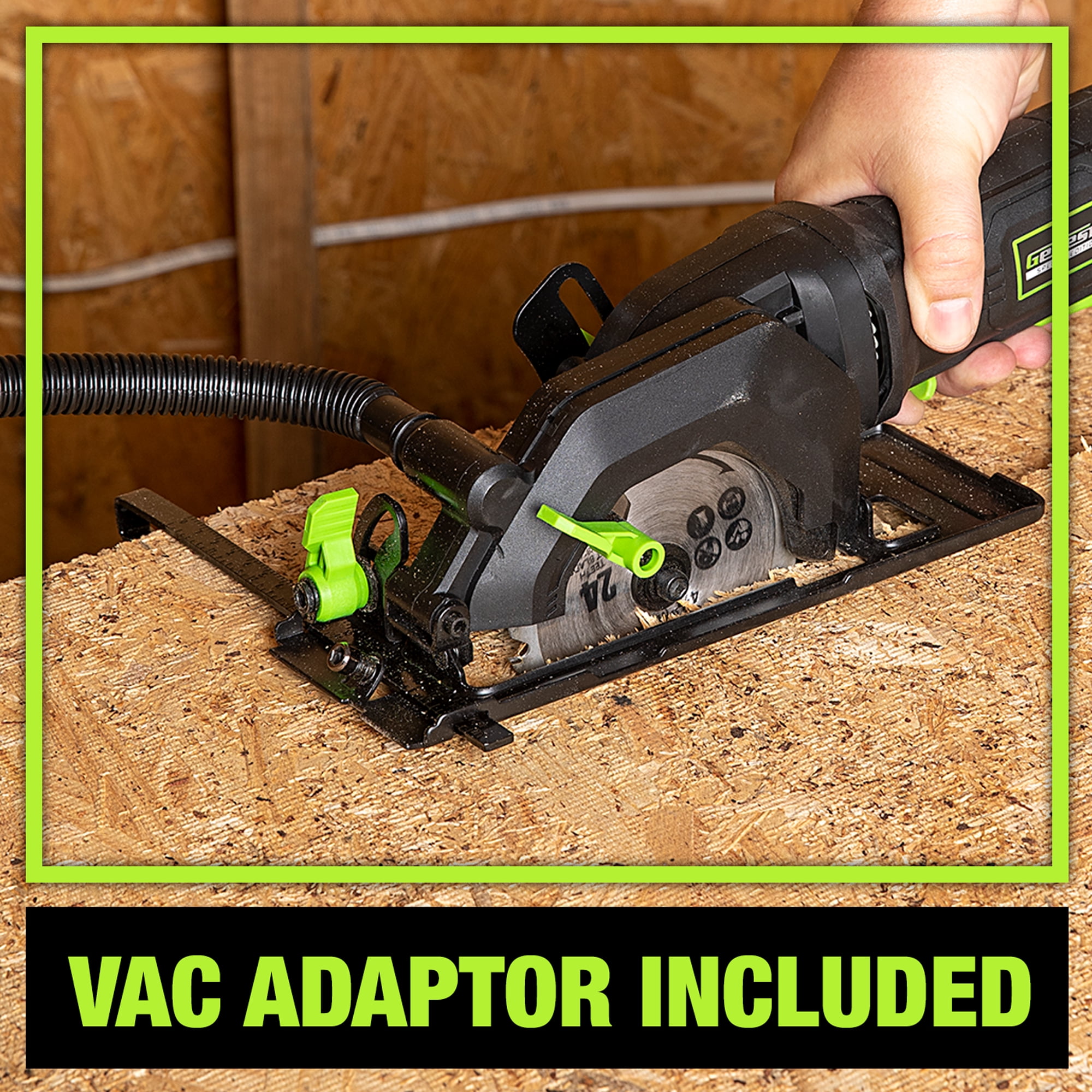 Genesis 4.0 Amp 4-1/2 in. Compact Circular Saw - Image 2