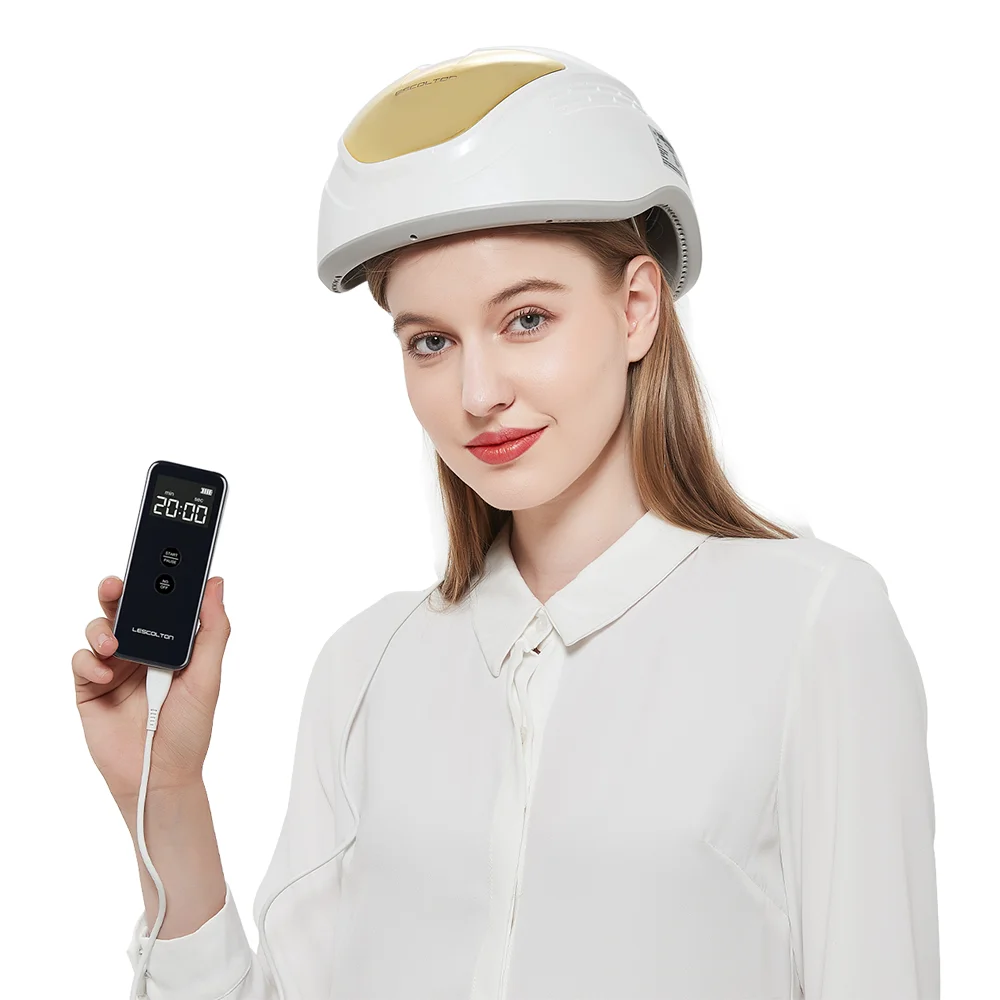 Lescolton Hair Growth Device,Laser Hair Growth Helmet,Hair Loss Treatments Cap for Men and Women,Rechargeable - Image 3