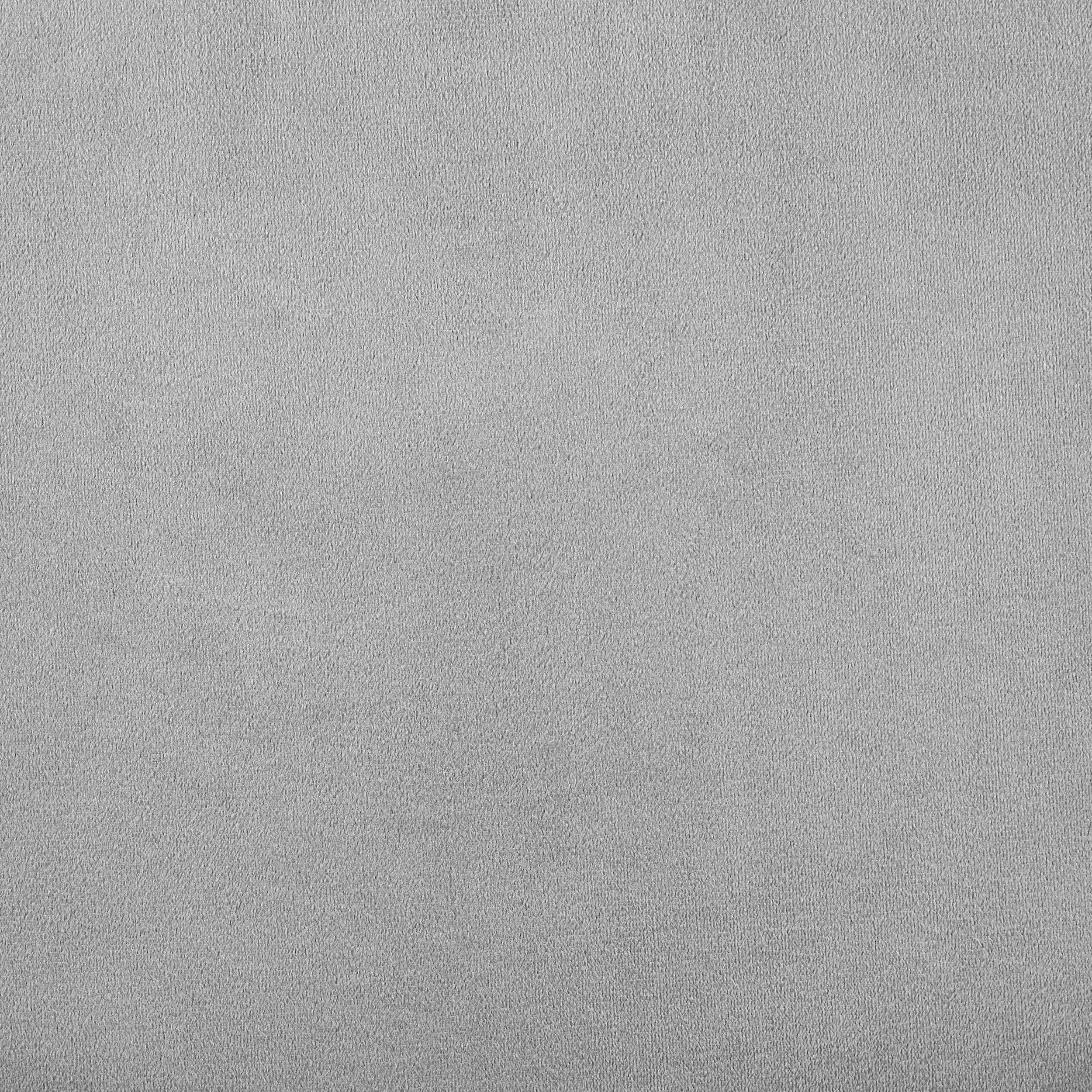 Linon Alondra Mid Back Velvet Office Chair with Adjustable Height and Swivel, Gold/Gray - Image 7