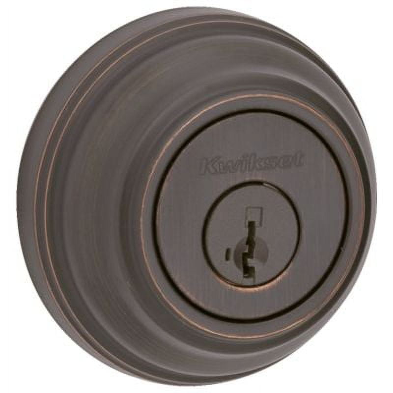Kwikset 980 Sgl Cyl Deadbolt Featuring Smartkey Security™ in VB - Image 2