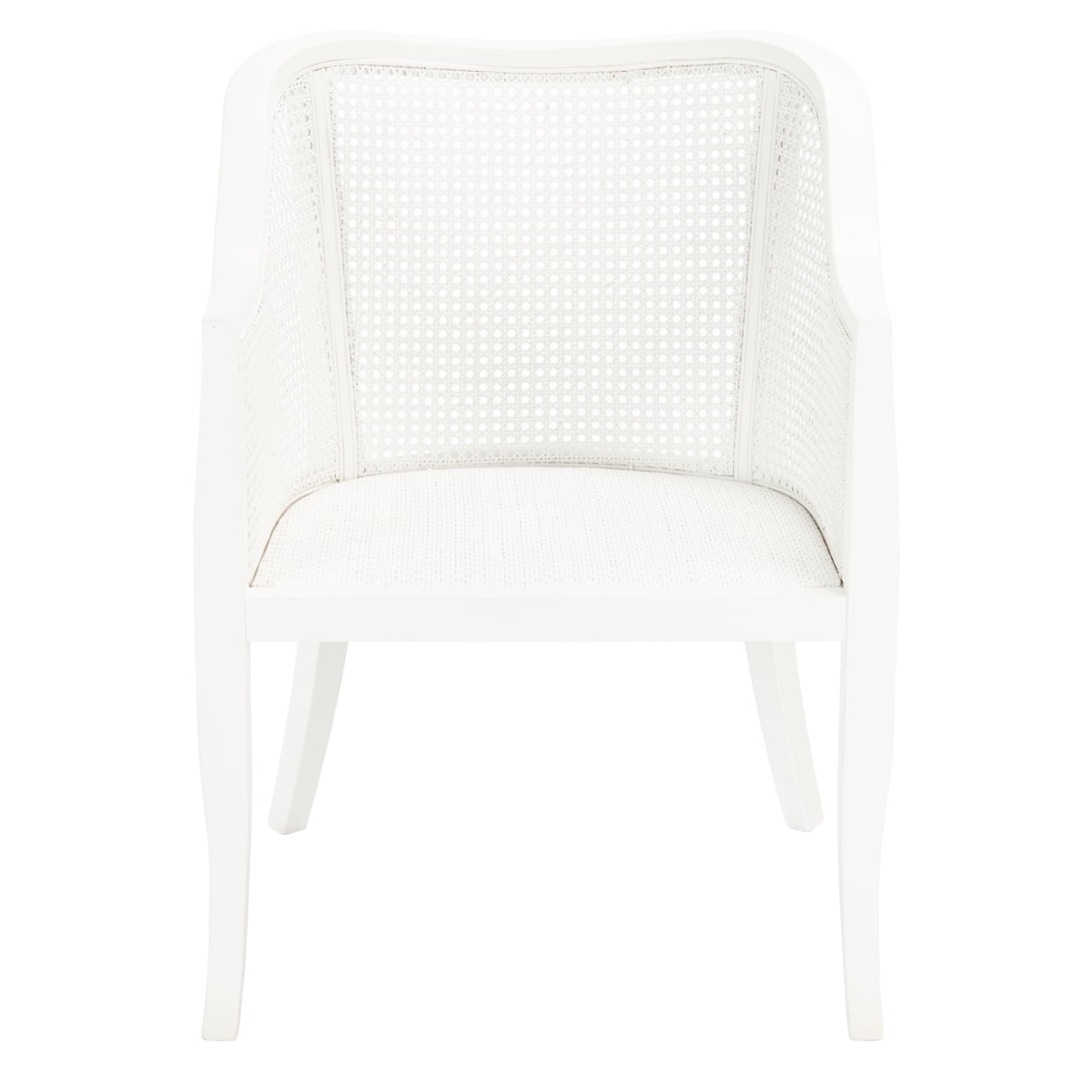 SAFAVIEH Maika Nautical Solid Dining Chair, White - Image 9