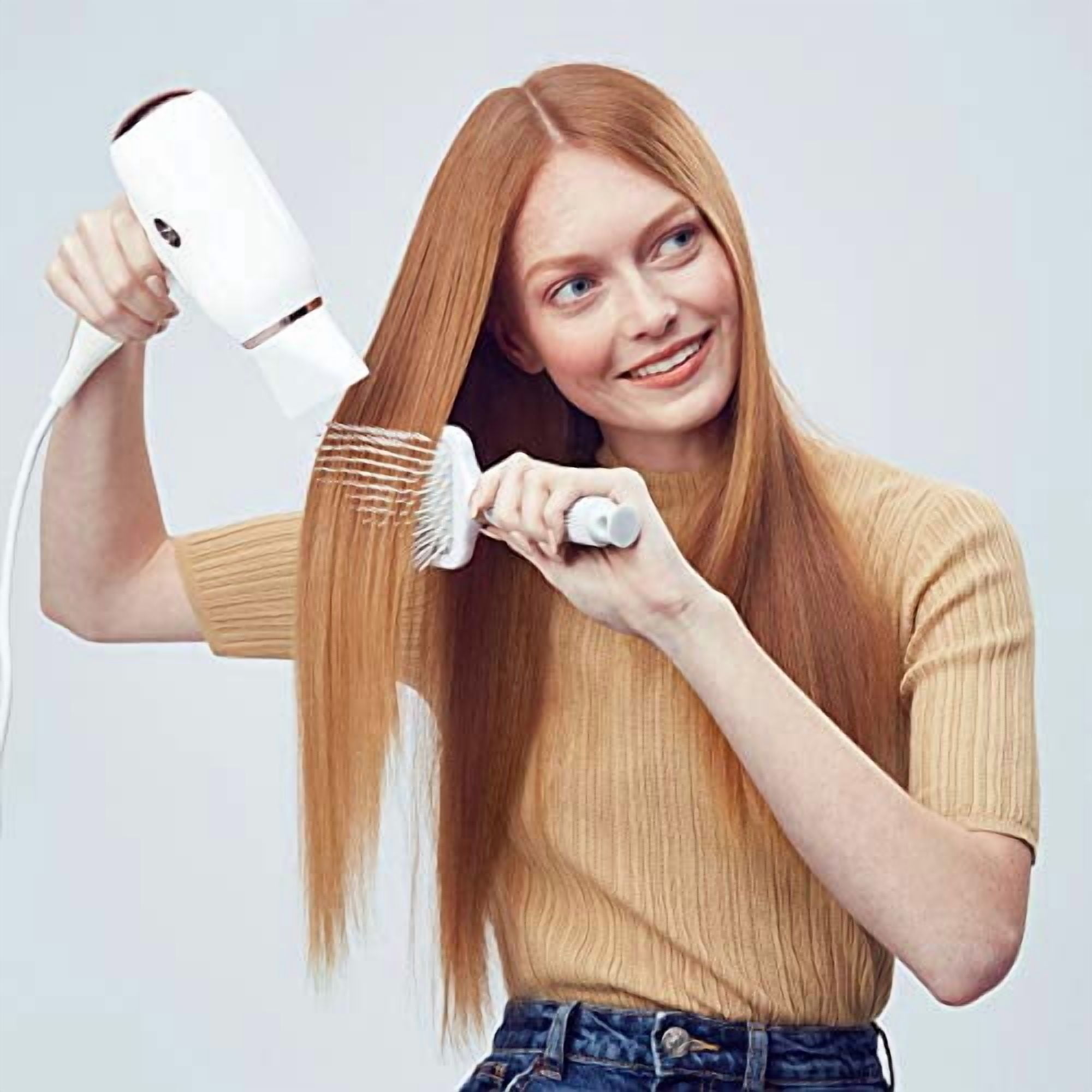 T3 Fit Compact Hair Dryer, White/Rose Gold 1 Count - Image 10