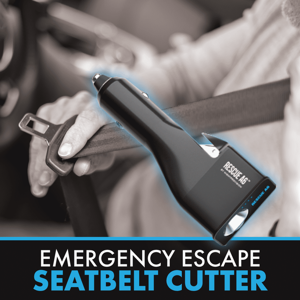 Rescue A6 Car Safety Device For Window Seat Belt USB Charger LED Flashlight - Image 2