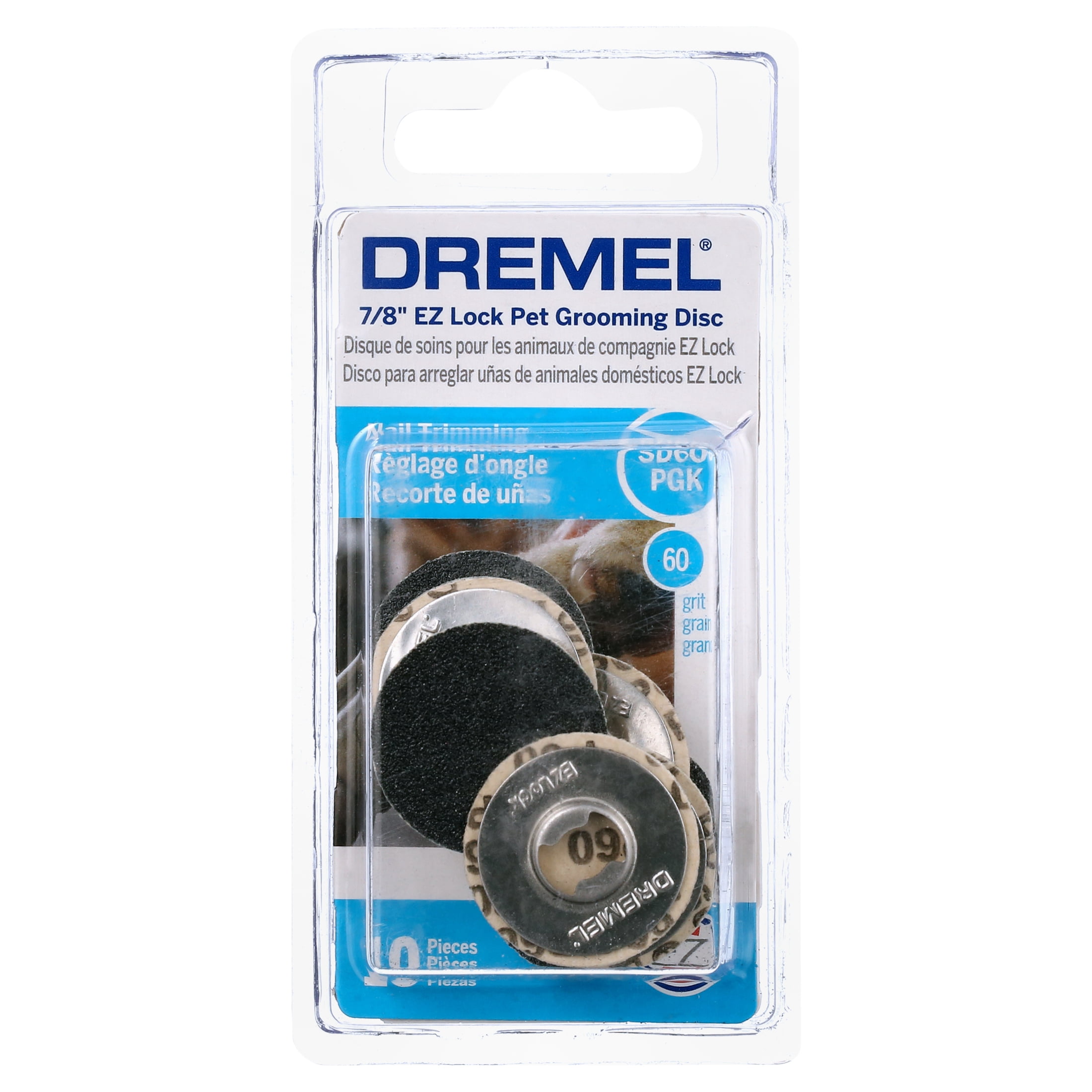 Dremel 7760-PGK 4 Volt Cordless Rotary Dog and Cat Pet Nail Grooming Kit with 10 Additional Grooming Disks - Image 14