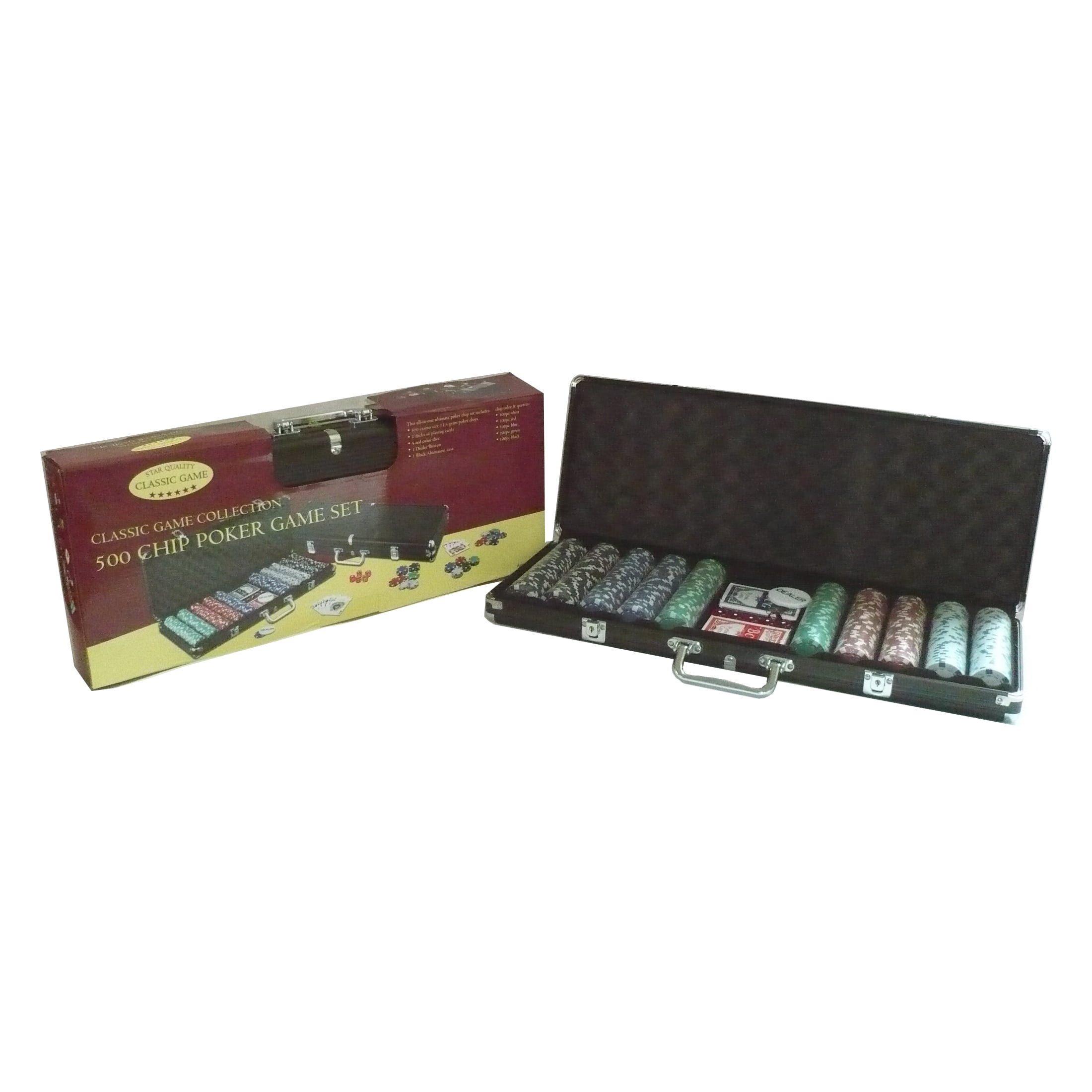 500 Chip Poker Game Set - Image 4