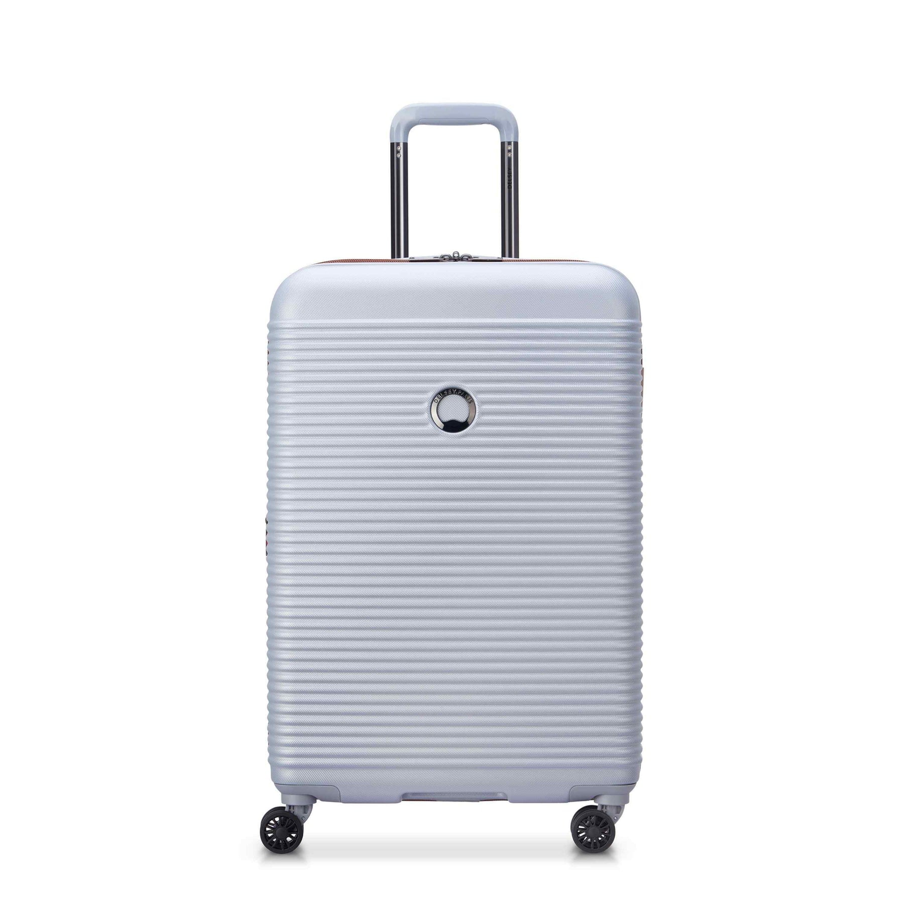 DELSEY PARIS Freestyle 24" Medium Checked Expandable Spinner Luggage, Platinum - Image 4