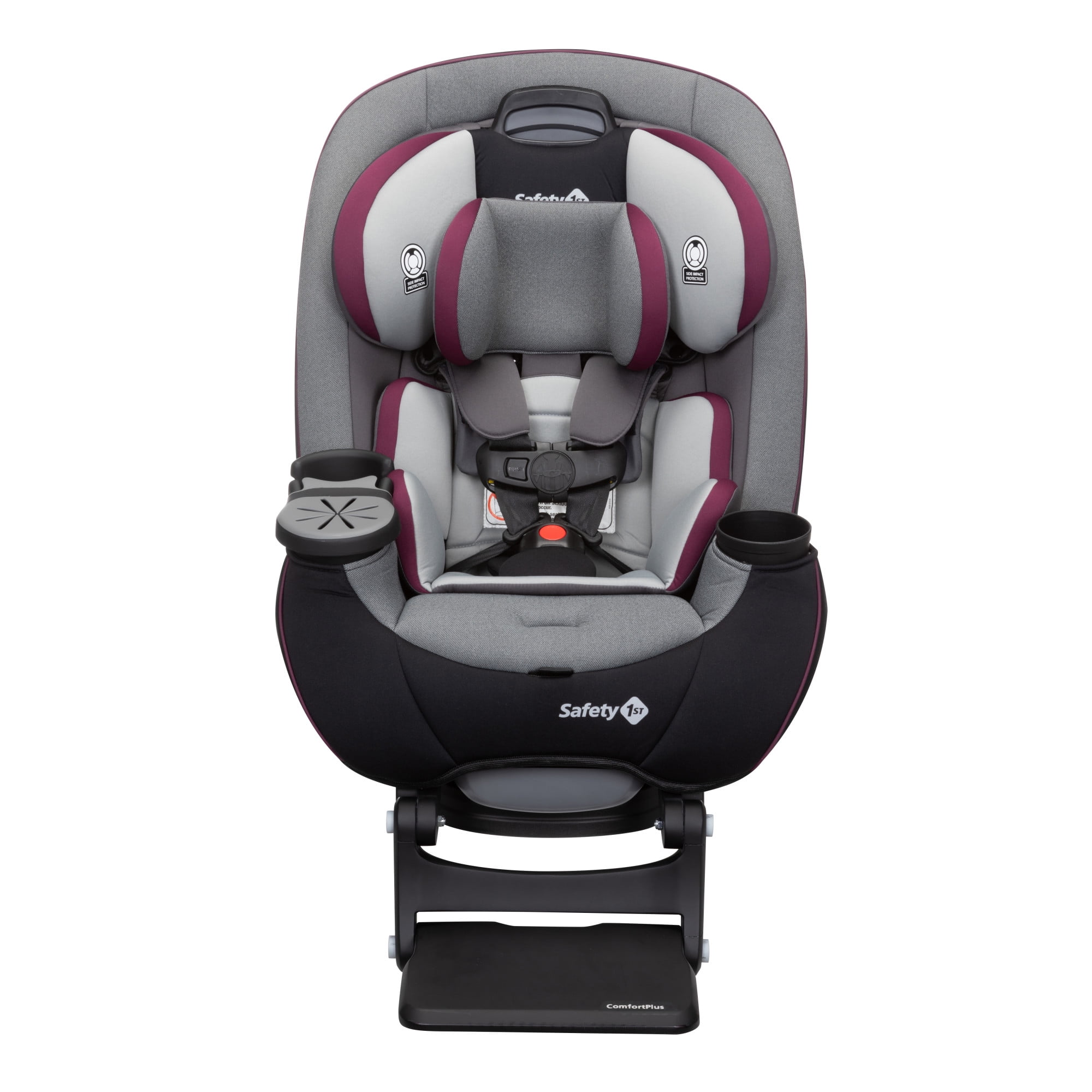 Safety 1ˢᵗ Grow and Go™ Extend 'n Ride LX All-in-One Convertible Car Seat, Winehouse, Infant & Toddler, Unisex - Image 62