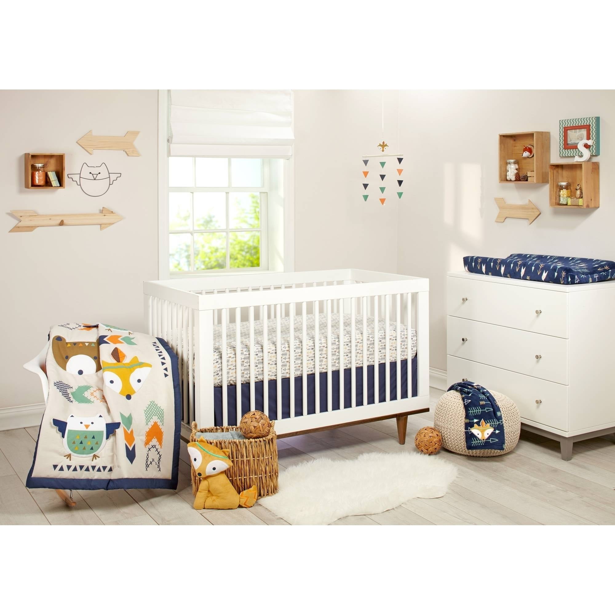 Little Love Aztec 5 Piece Crib Set - Image 7