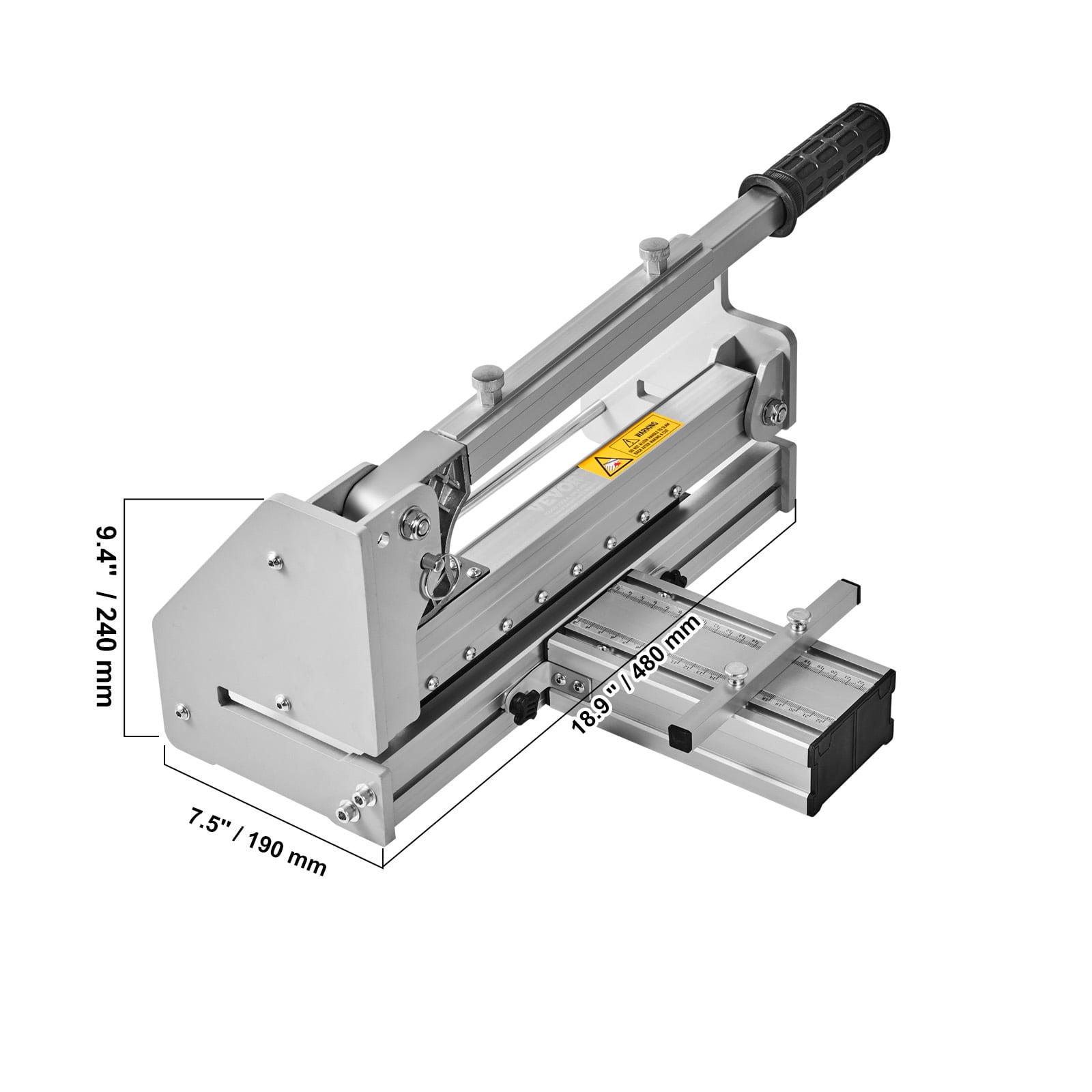 SKYSHALO 13” Floor Cutter for Laminate Floor Parquet Vinyl0.47” Cutting Depth - Image 2
