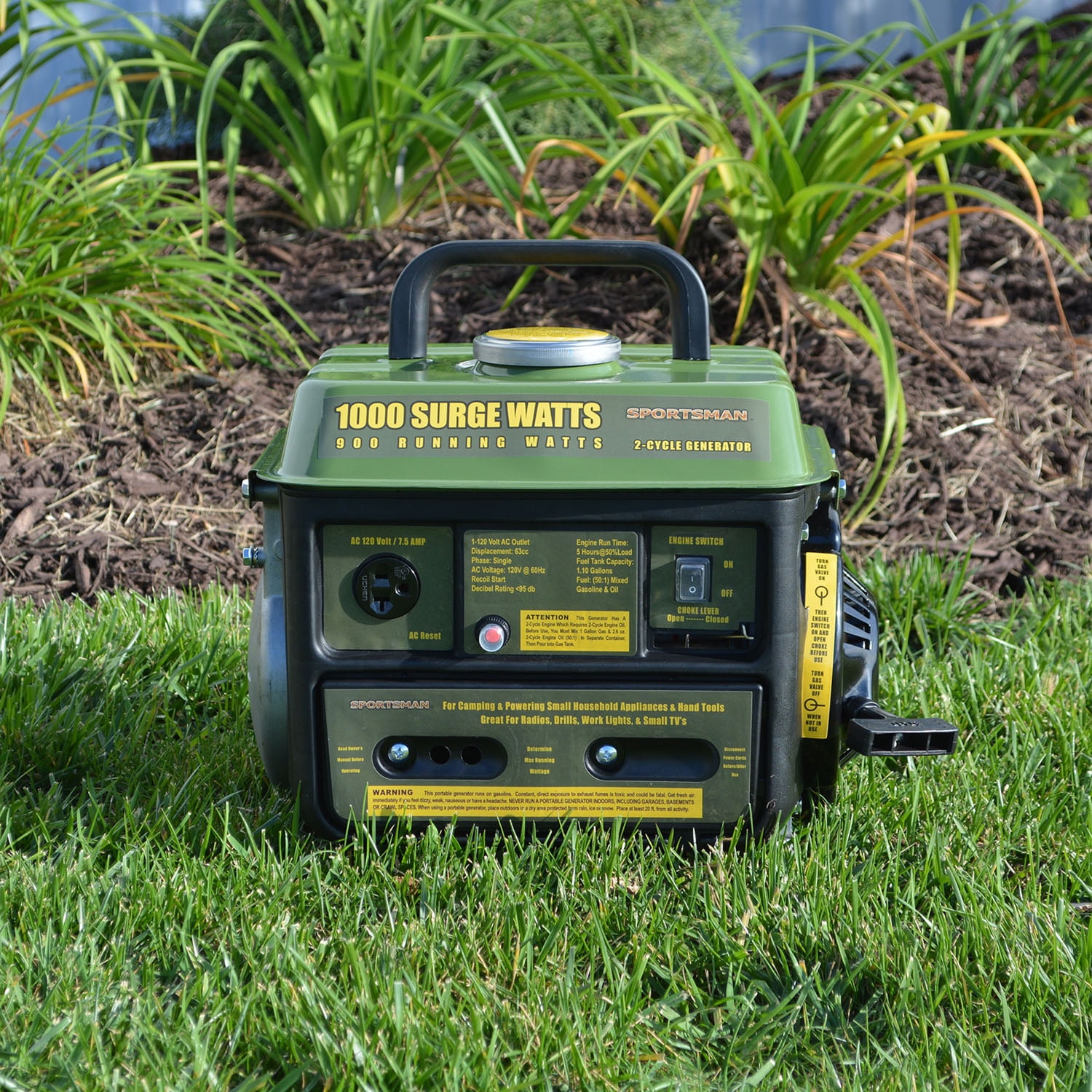 Sportsmans Series 1000-Watt 2-Cycle Generator - Image 7