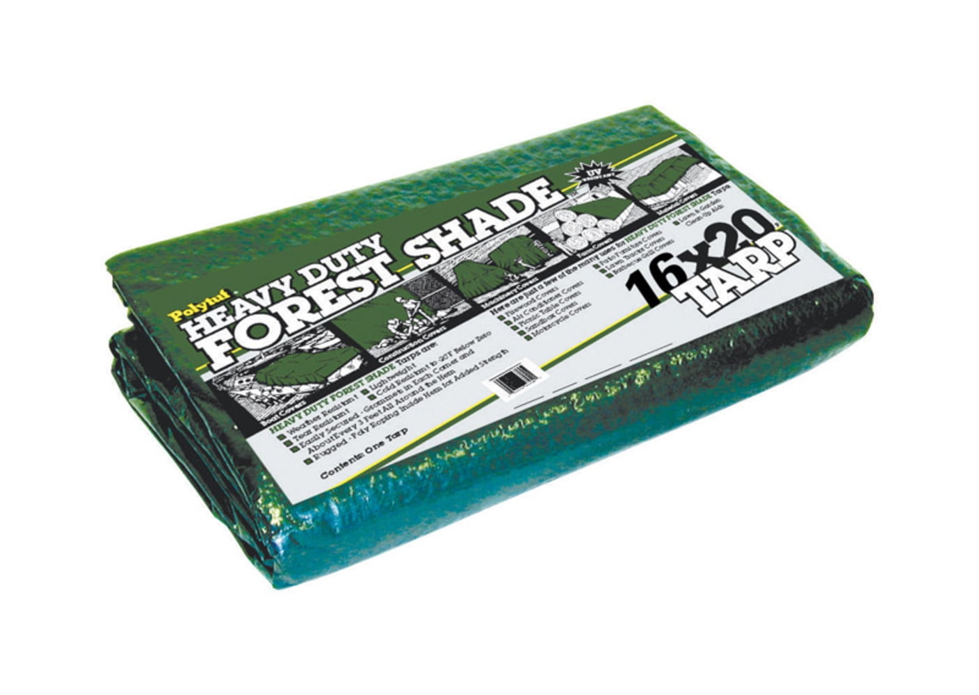 Dewitt Polytuf 20 ft. x 16 ft. Heavy Duty Polyethylene Tarp Forest Green - Image 2