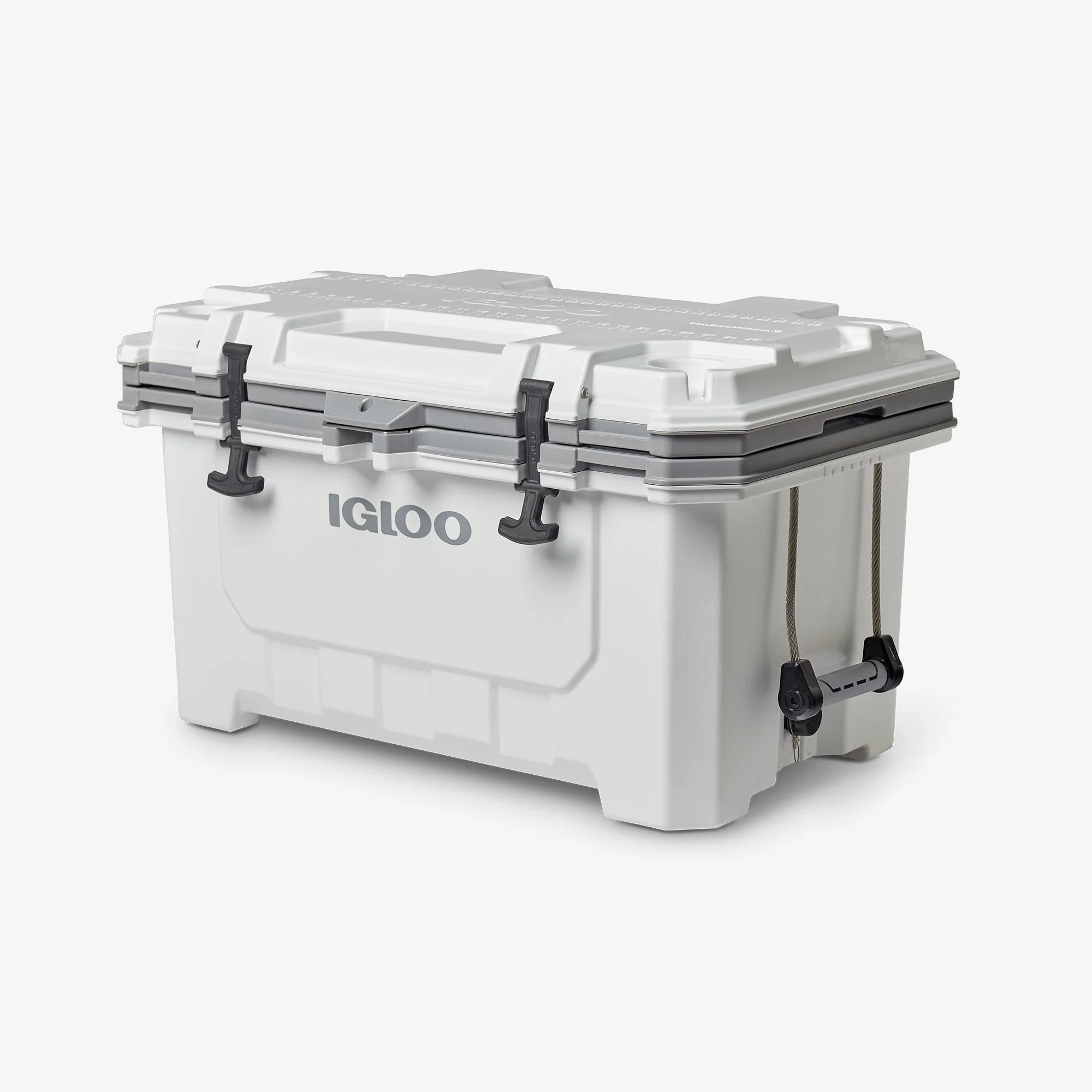 Igloo 70 qt IMX Ice Chest Cooler, White - Image 2