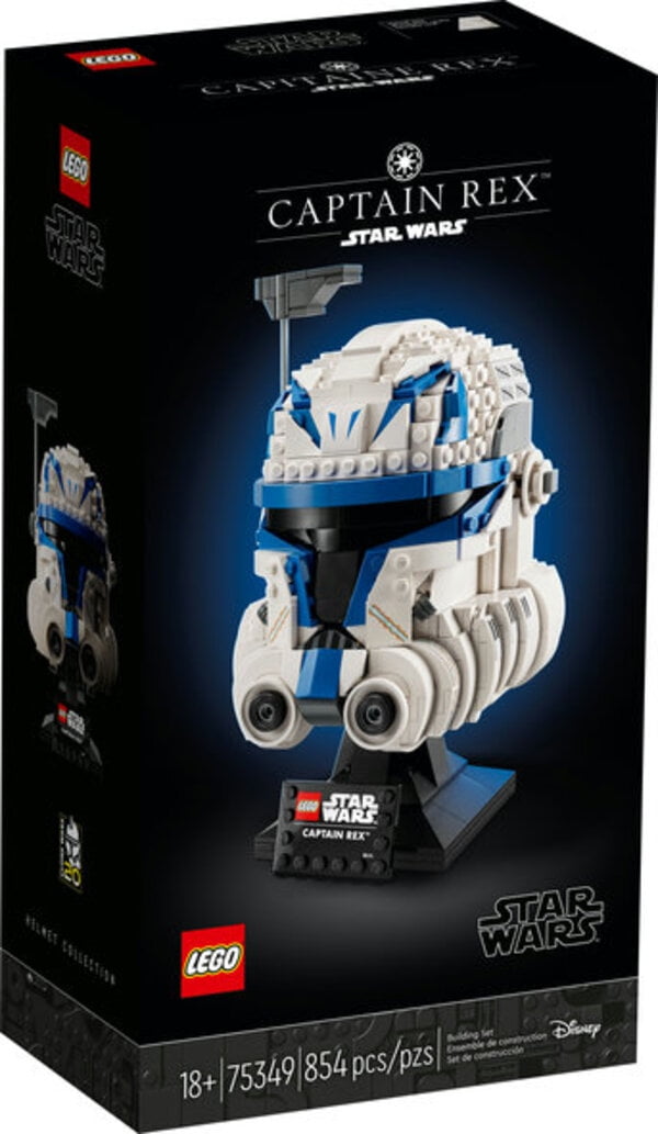 LEGO® Star Wars Captain Rex Helmet 75349 Building Set (854 Pieces) - Image 3