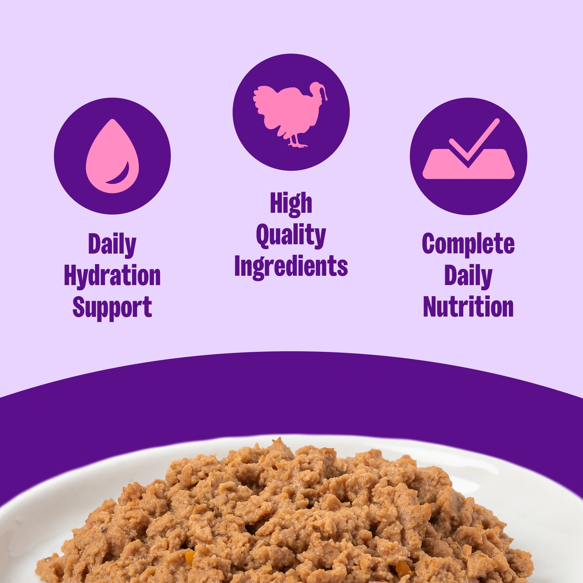 Wellness Complete Health Pate Adult Wet Cat Food, Natural, Protein-Rich, Grain Free, 3 Ounce, 24 Pack, (Turkey) - Image 7