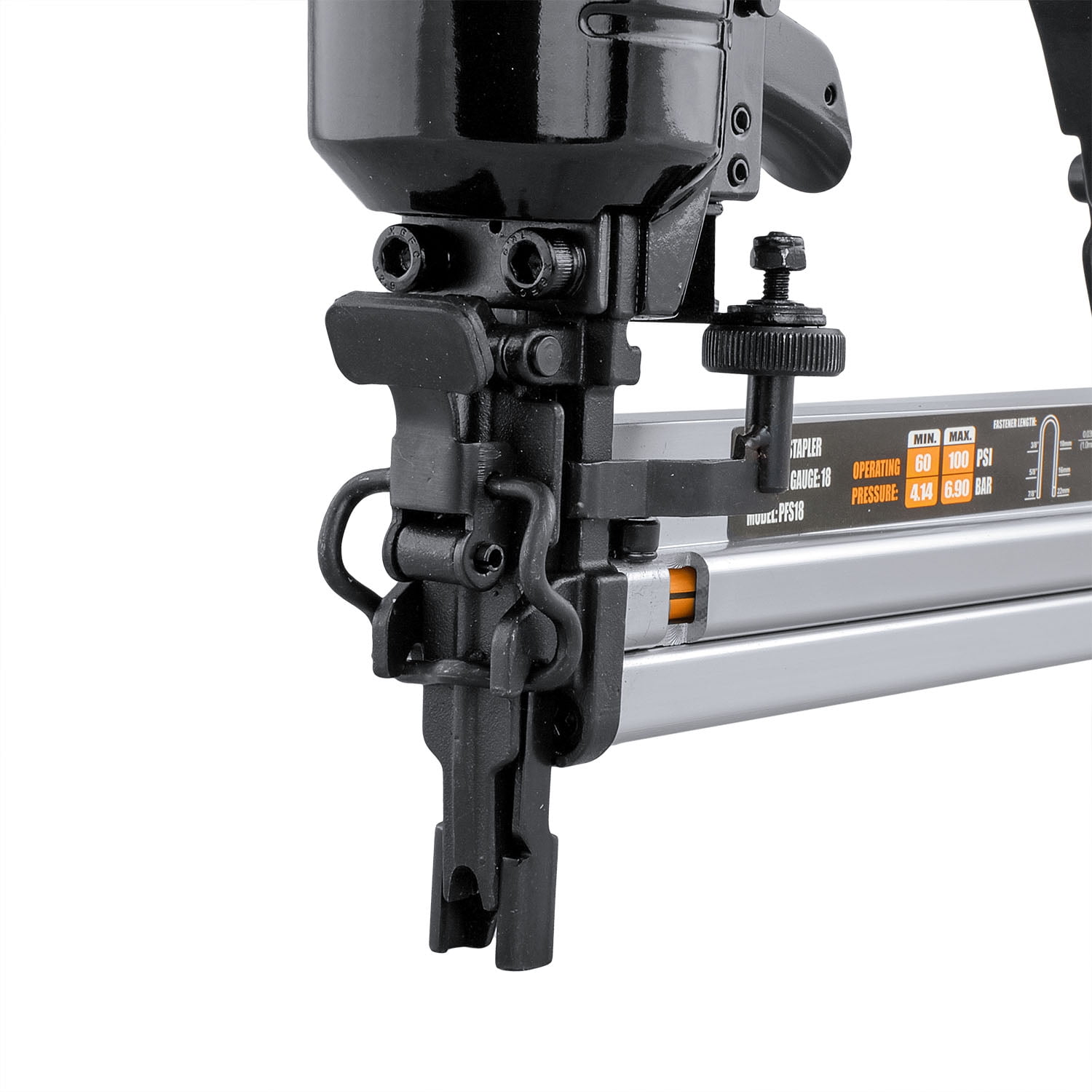 Freeman PFS18 Pneumatic 18-Gauge 7/8" Fencing Stapler with Belt Hook - Image 2