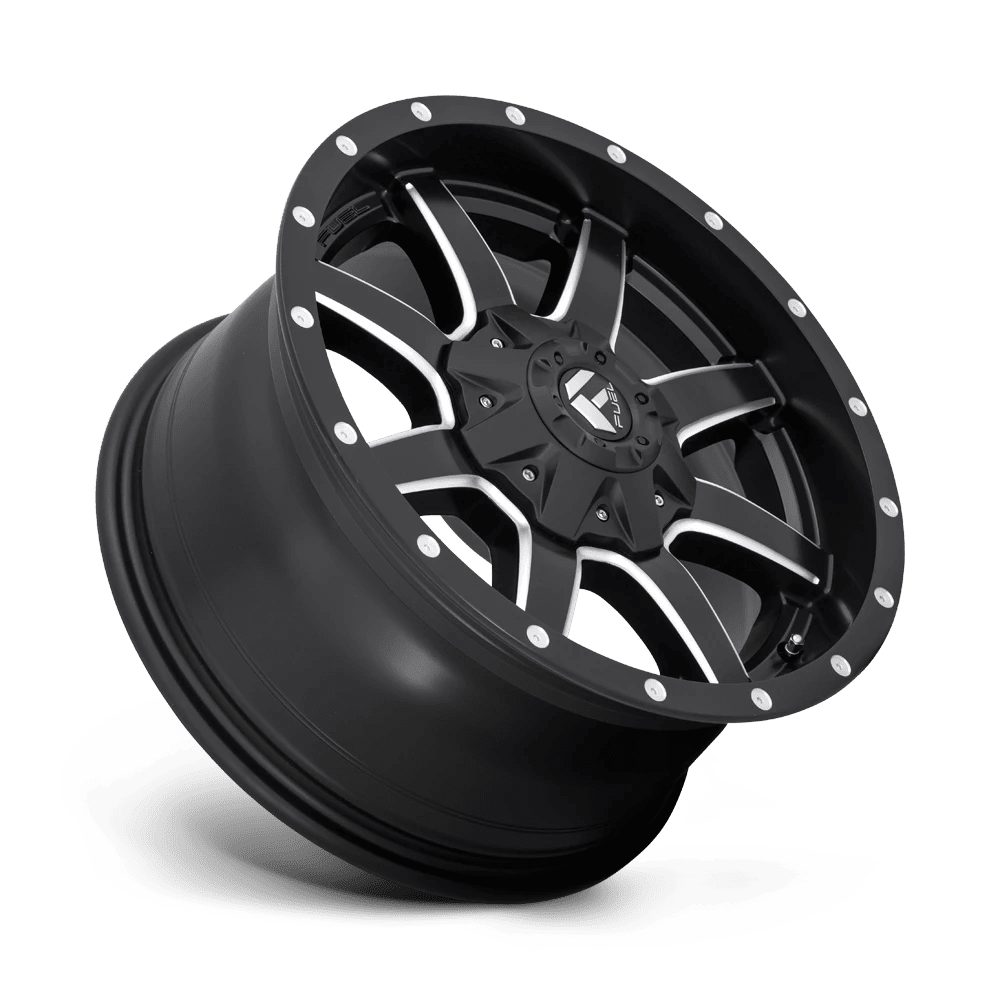 Fuel 1PC Aluminum Rim D538 MAVERICK 18X9in Matte Black Milled Finish, D53818907050 - Image 2