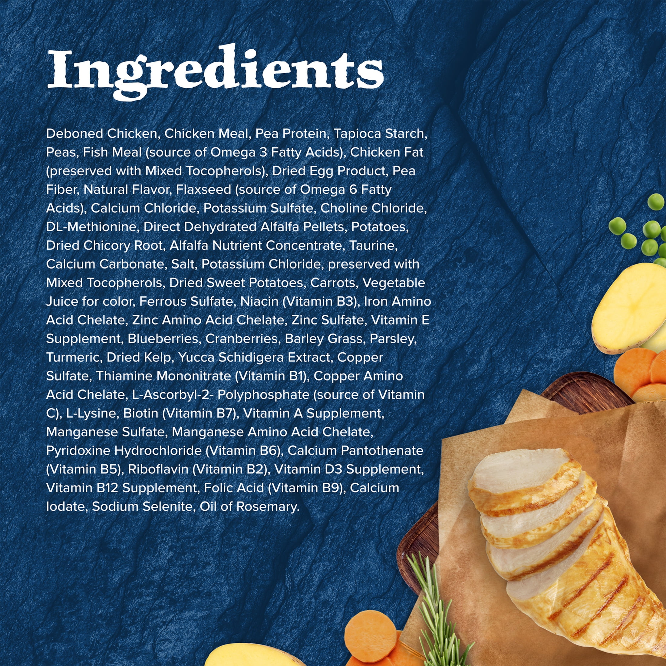 Blue Buffalo Wilderness Natural Adult Dry Cat Food, High-Protein, Chicken, 12-lb. Bag - Image 7