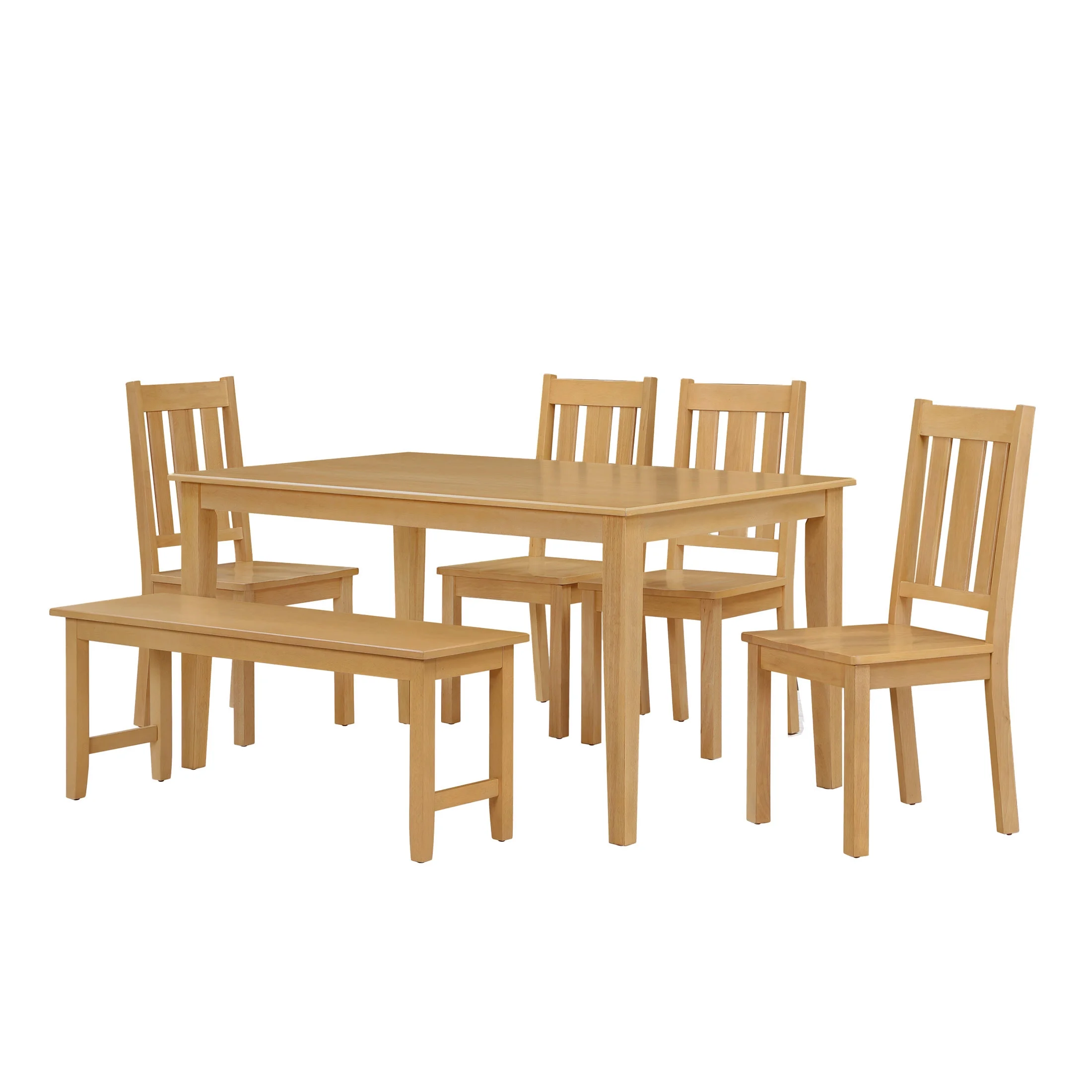 Better Homes & Gardens Natural Pine Harmony Dining Bench - Image 3