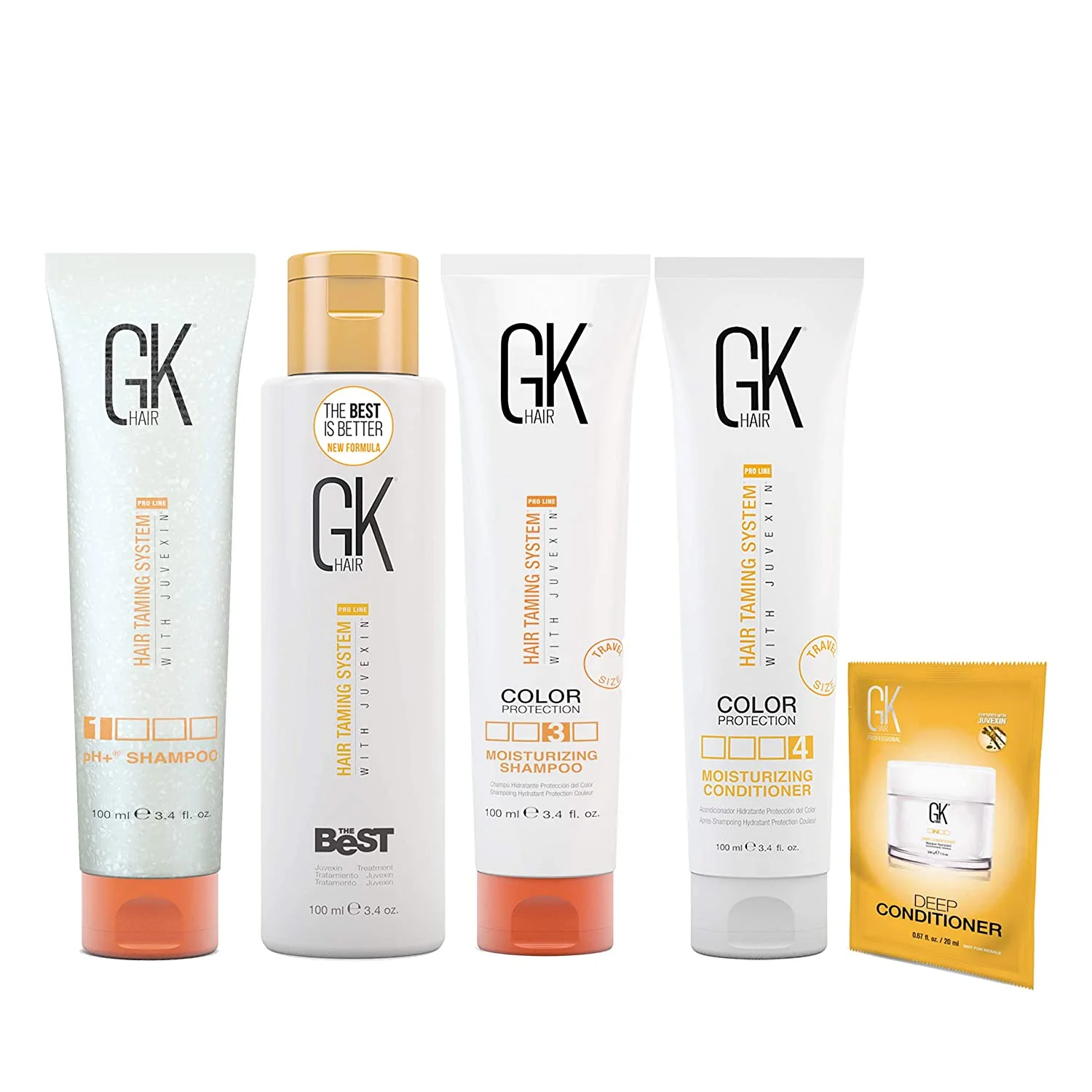 GK HAIR Global Keratin The Best Consumer Box Kit (3.4 Fl Oz/100ml) Smoothing Keratin Treatment Professional Brazilian Complex Blowout Straightening For Silky Smooth & Frizzy Hair - Image 10