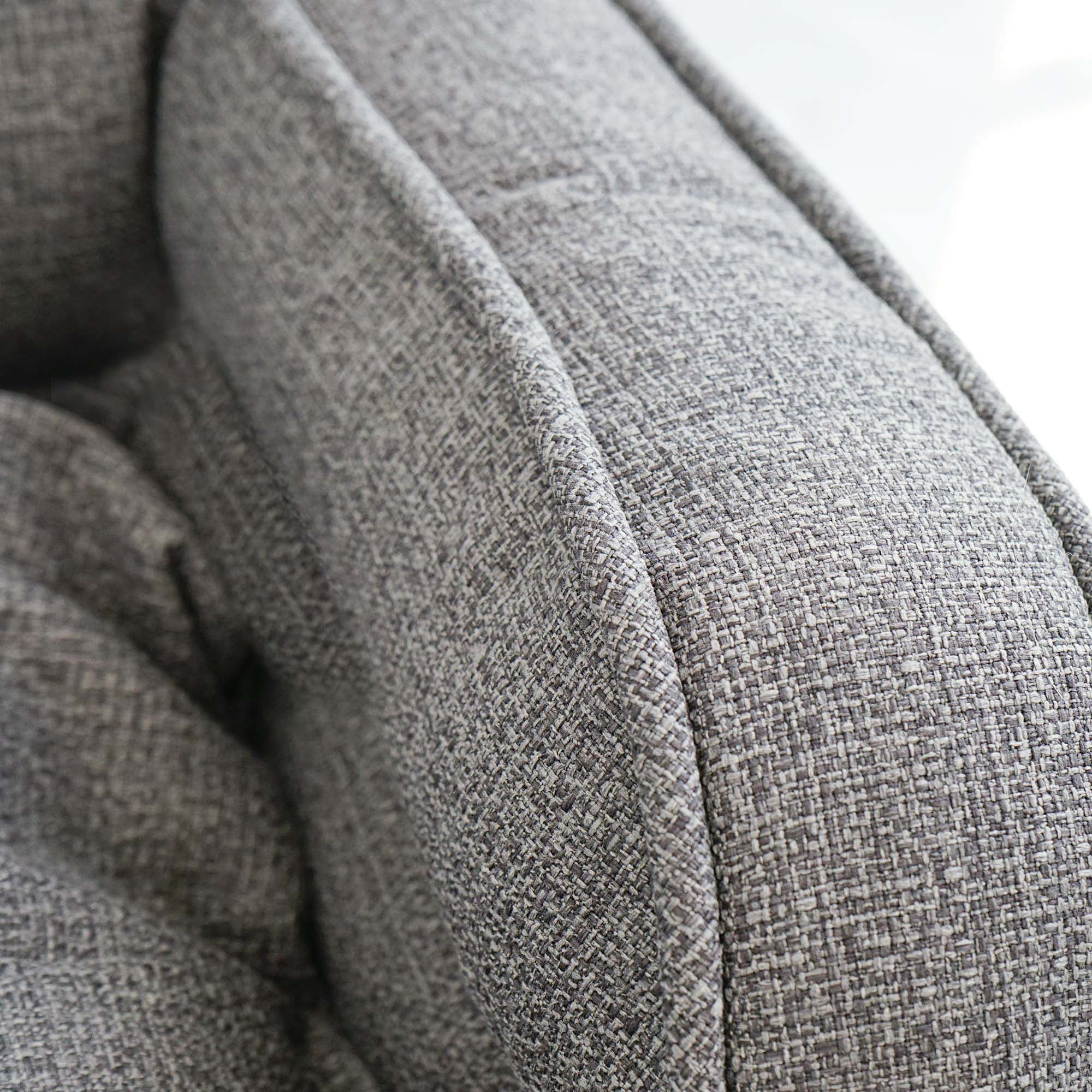 Petfamily Luxe Mattress Edition Washable Dog Bed, Pet Bed, Grey, Large, 34"x24"x8.6" - Image 8