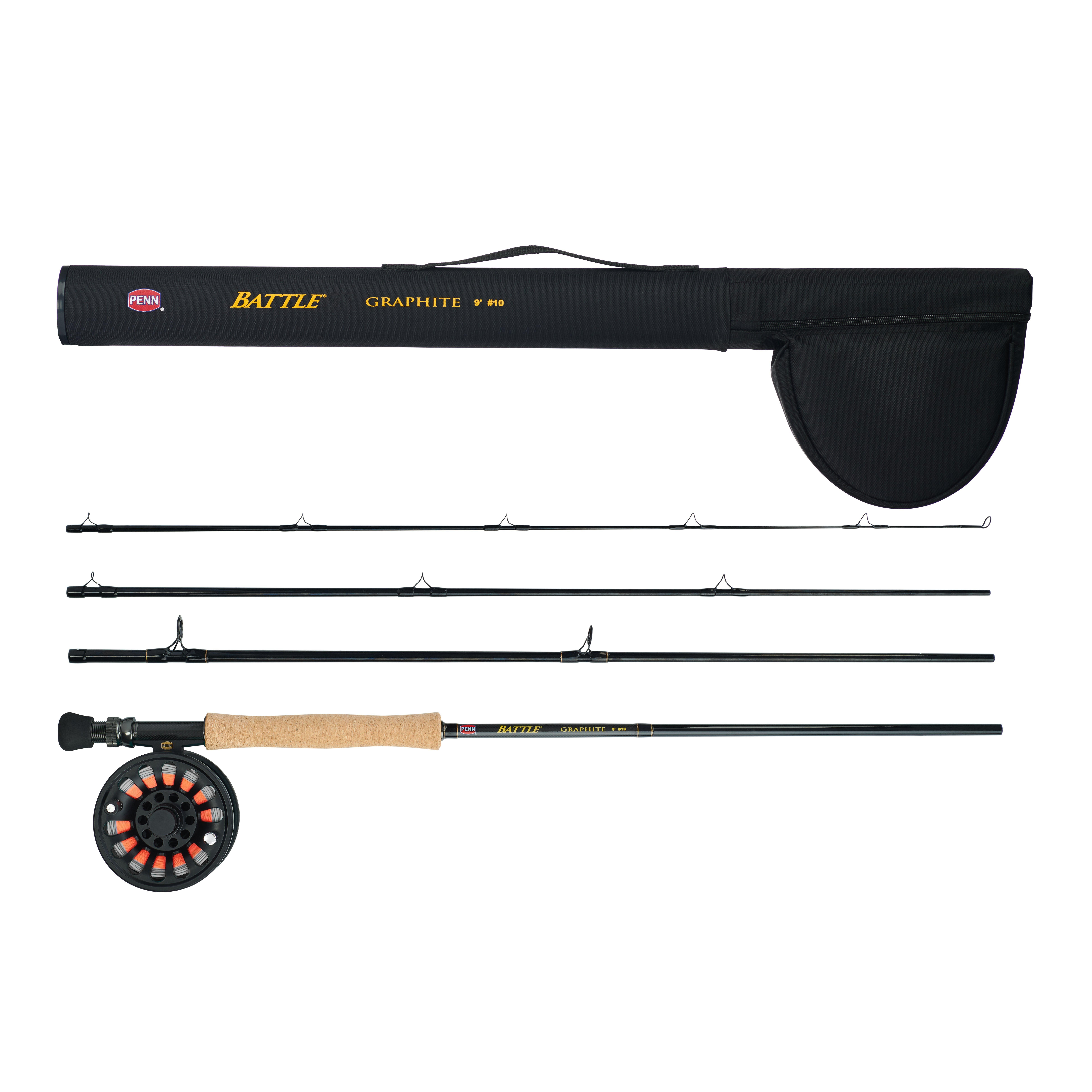 PENN 9' Battle Fly Combo, Reel Size 8 - Image 2