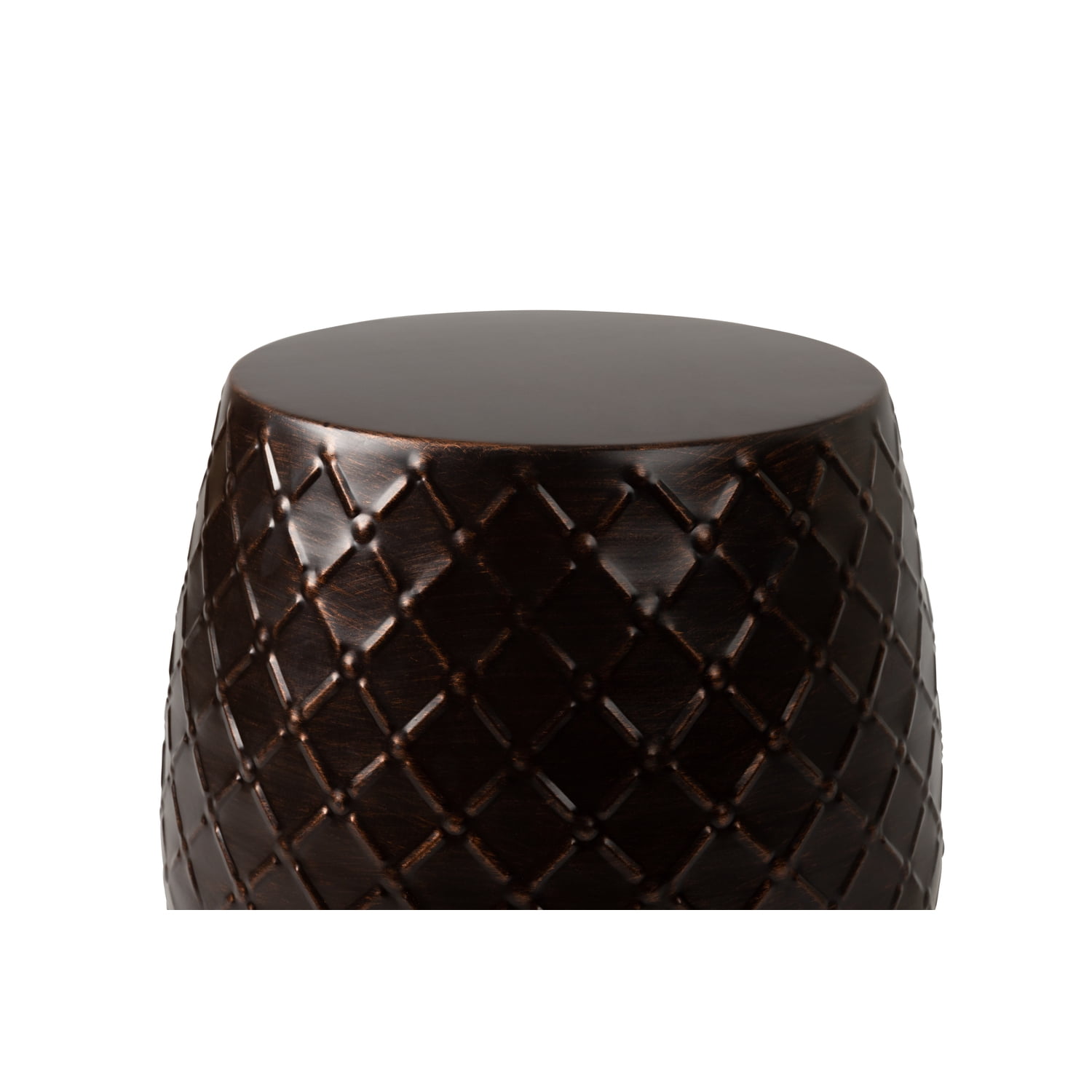 Balken Home Braga Metal Table Cross functional Planter Stool Modern Decor-Antique Bronze Finish - Image 10