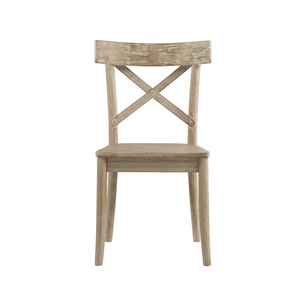 Picket House Furnishings Keaton X-Back Wooden Side Chair Set - Image 4