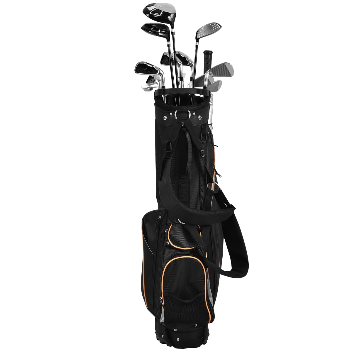 Costway Golf Stand Bag Portable Lightweight Golf Carry Club Bag w/ 8-way Divider - Image 3