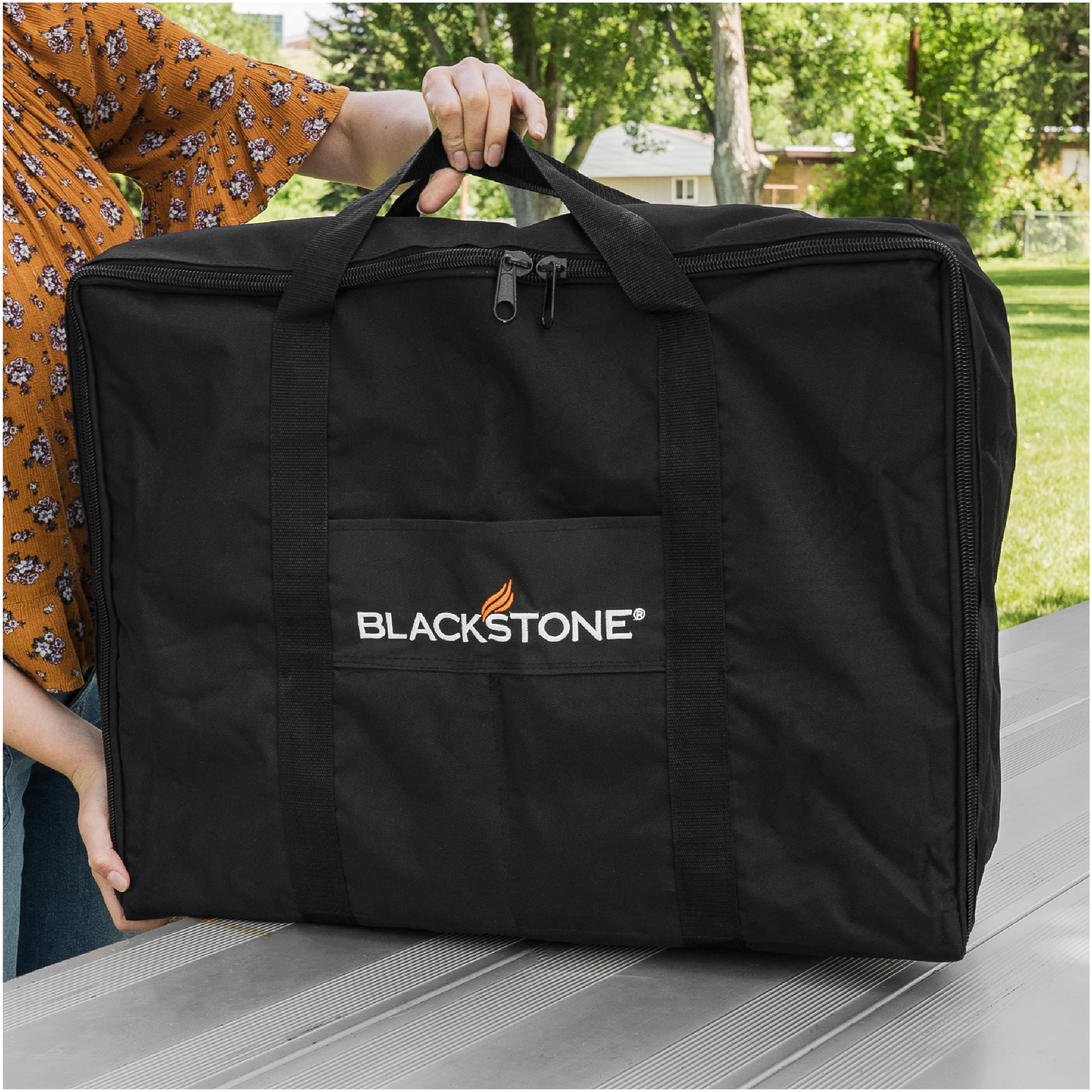Blackstone 22" Tabletop Griddle Cover and Carry Bag Set in Black, 2-Piece - Image 9