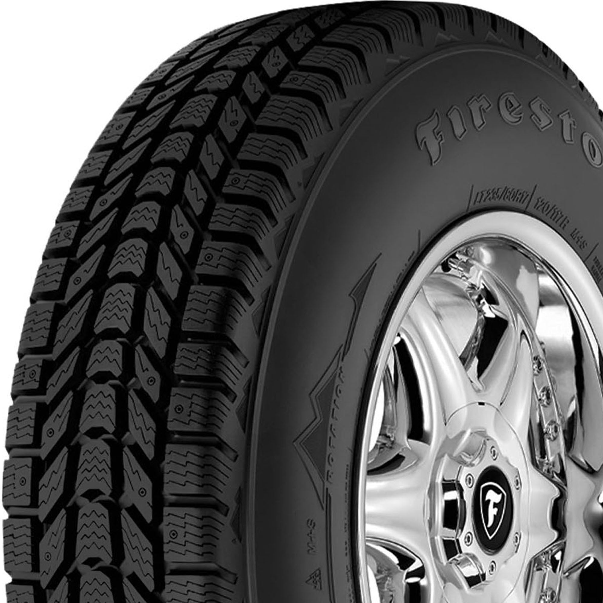 Firestone Winterforce LT Winter LT235/85R16 120/116R E Light Truck Tire - Image 2