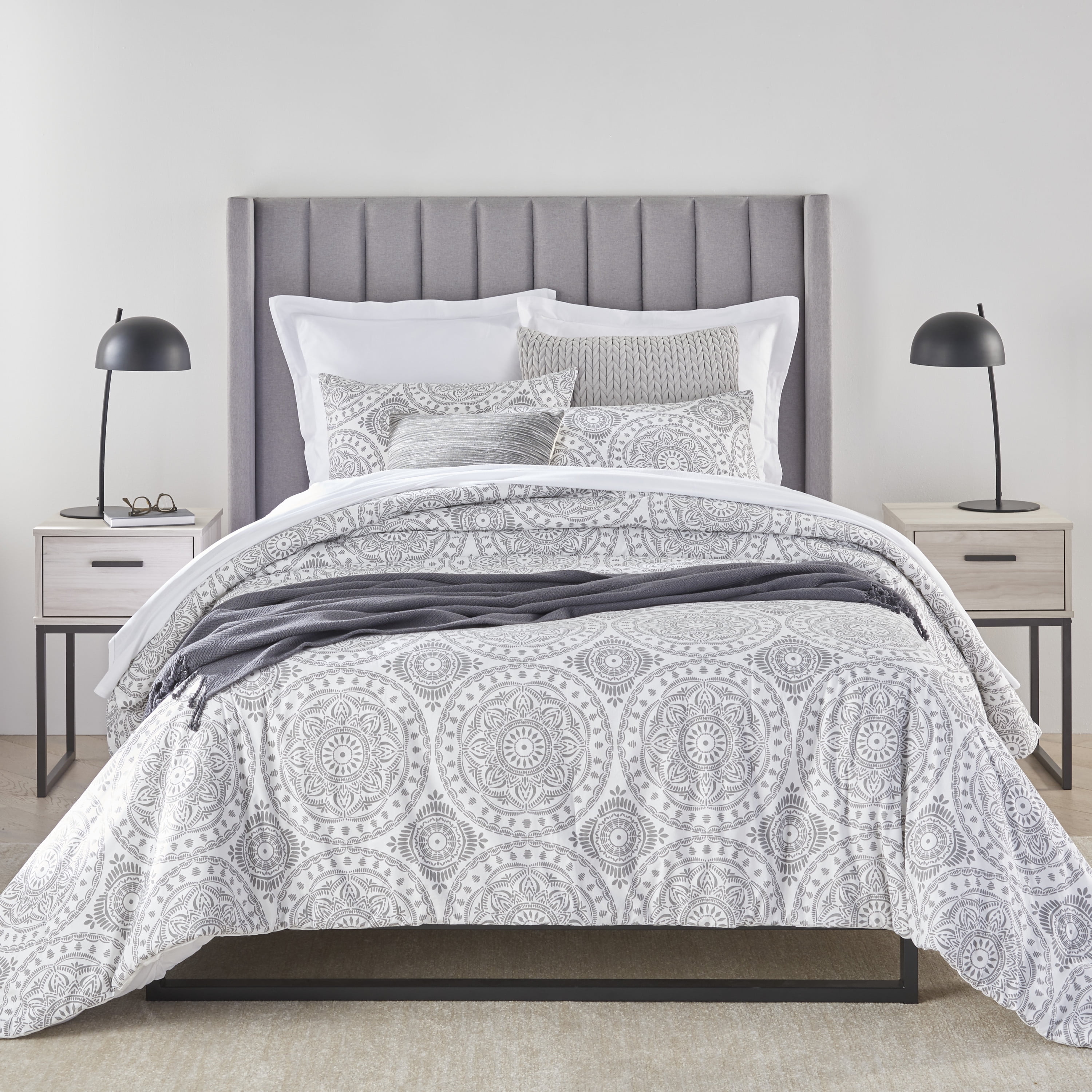 Nourison 21" Black Iron Arched LED Desk Lamp, Modern, Traditional, Basic, Reading Lamp, Office, Dorm, Desk, Bedroom, Living Room - Image 7