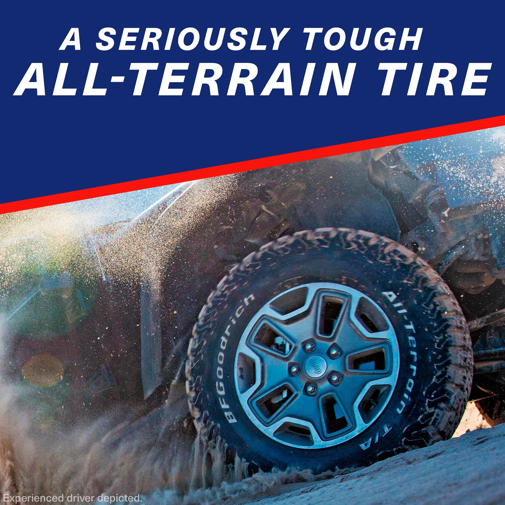 BFGoodrich All-Terrain T/A KO2 All-Season LT245/65R17/D 111/108S Tire - Image 4