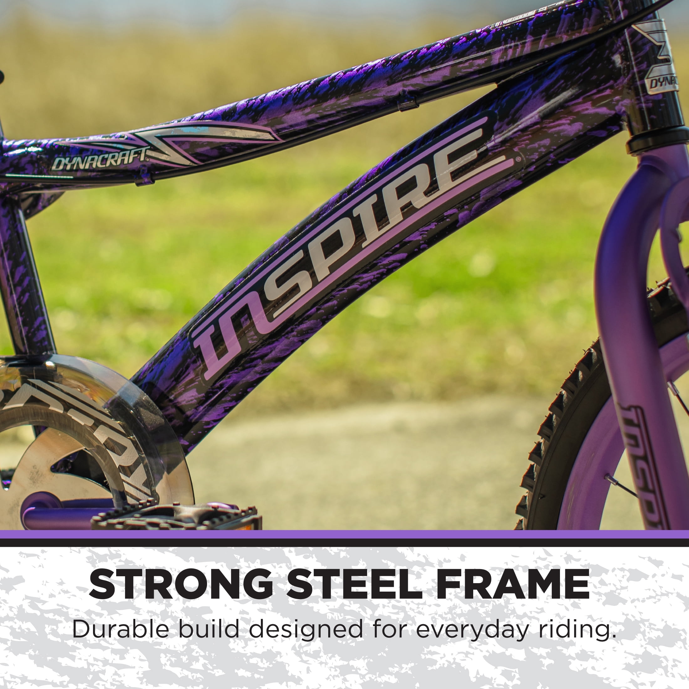 Dynacraft Inspire Girls 20" BMX Bike for Kids Ages 7-14 - Image 8