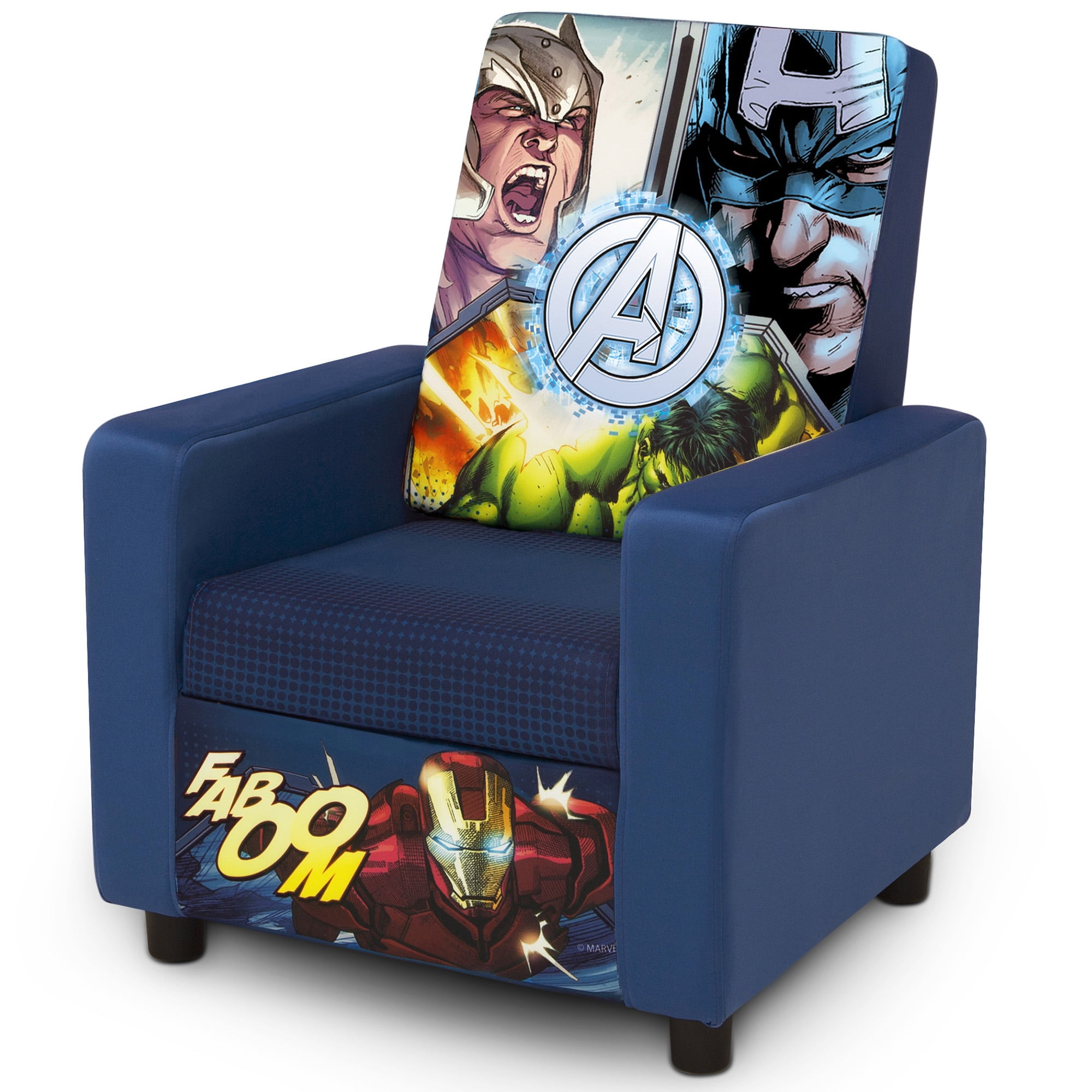 Marvel Avengers Youth High Back Upholstered Chair by Delta Children - Image 5