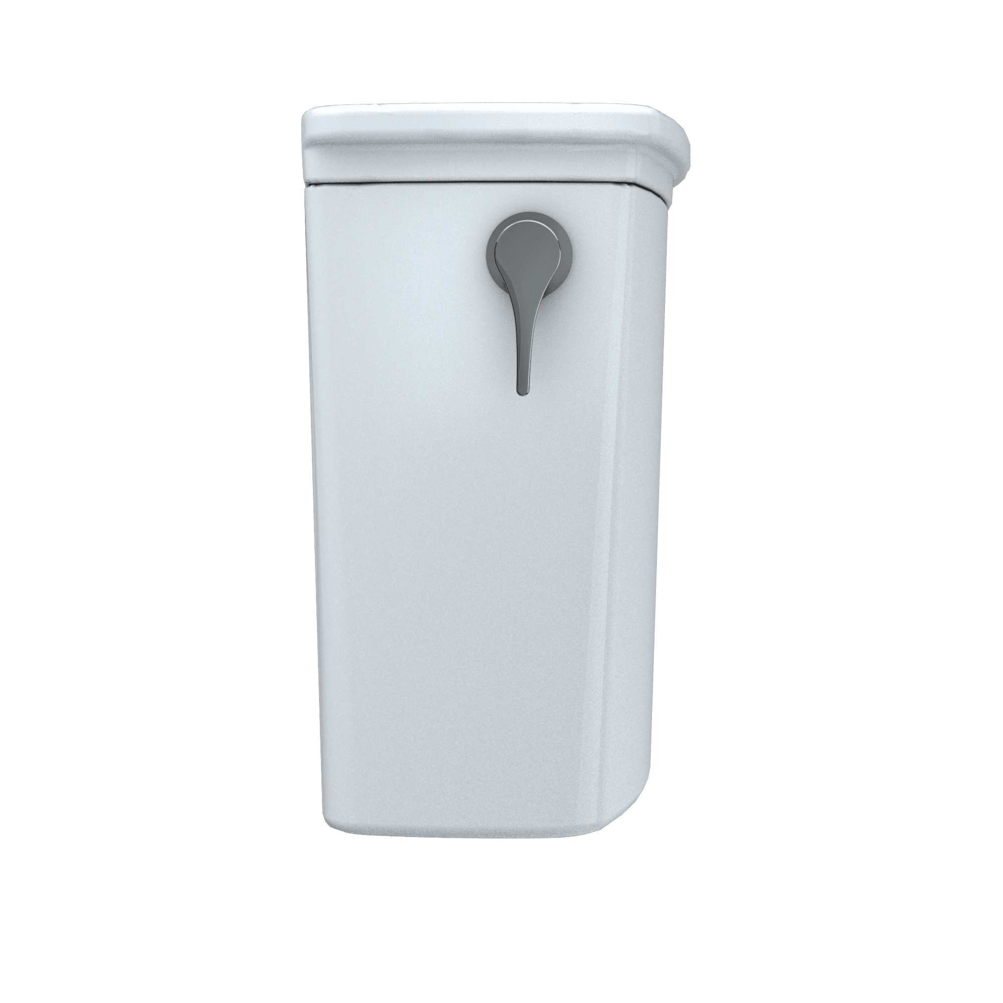 TOTO® Drake® Transitional 1.28 GPF Toilet Tank with WASHLET®+ Auto Flush Compatibility, Cotton White - ST786EA#01 - Image 2