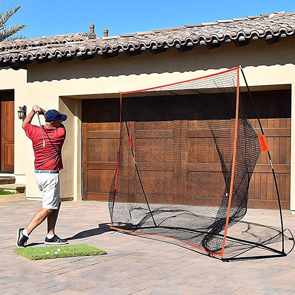 axGear Indoor/Outdoor Portable Golf Practice Net 10 FT x 7 FT Driving Range Golf Training Net - Image 8