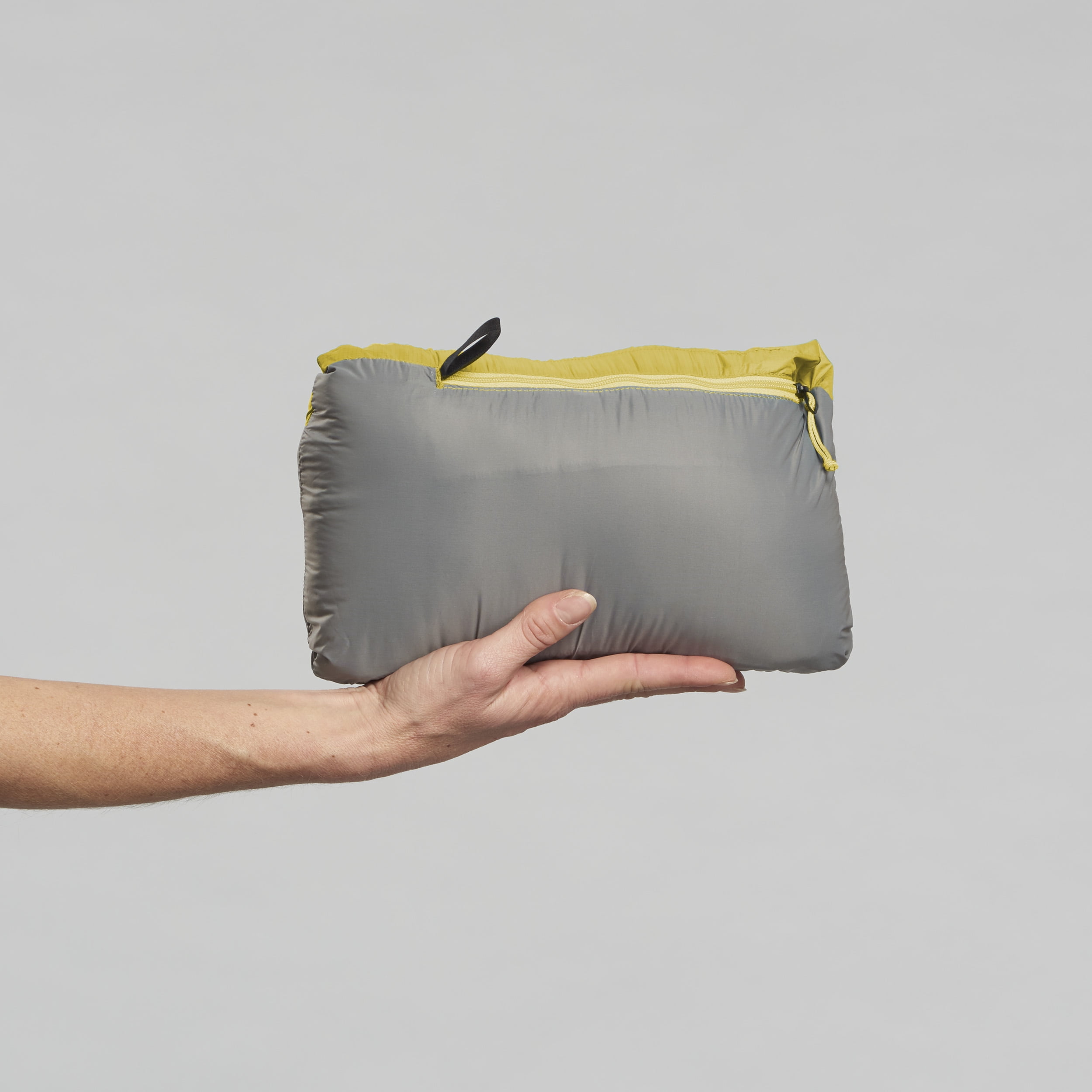 Forclaz Trek 100, 23°F Real Down Packable Puffer Jacket, Women's, Yellow, Extra Large - Image 5