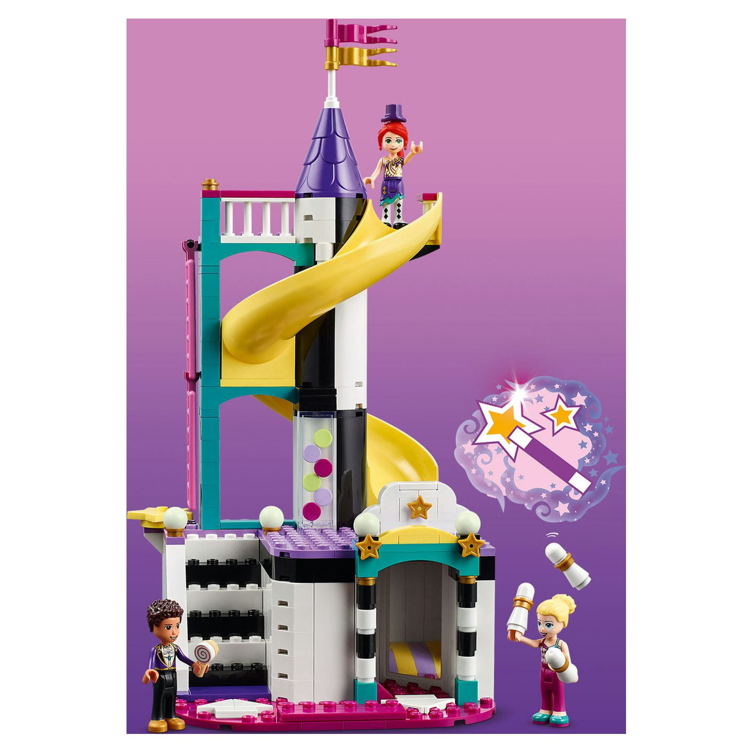 LEGO Magical Ferris Wheel and Slide 41689 Building Set (545 Pieces) - Image 9