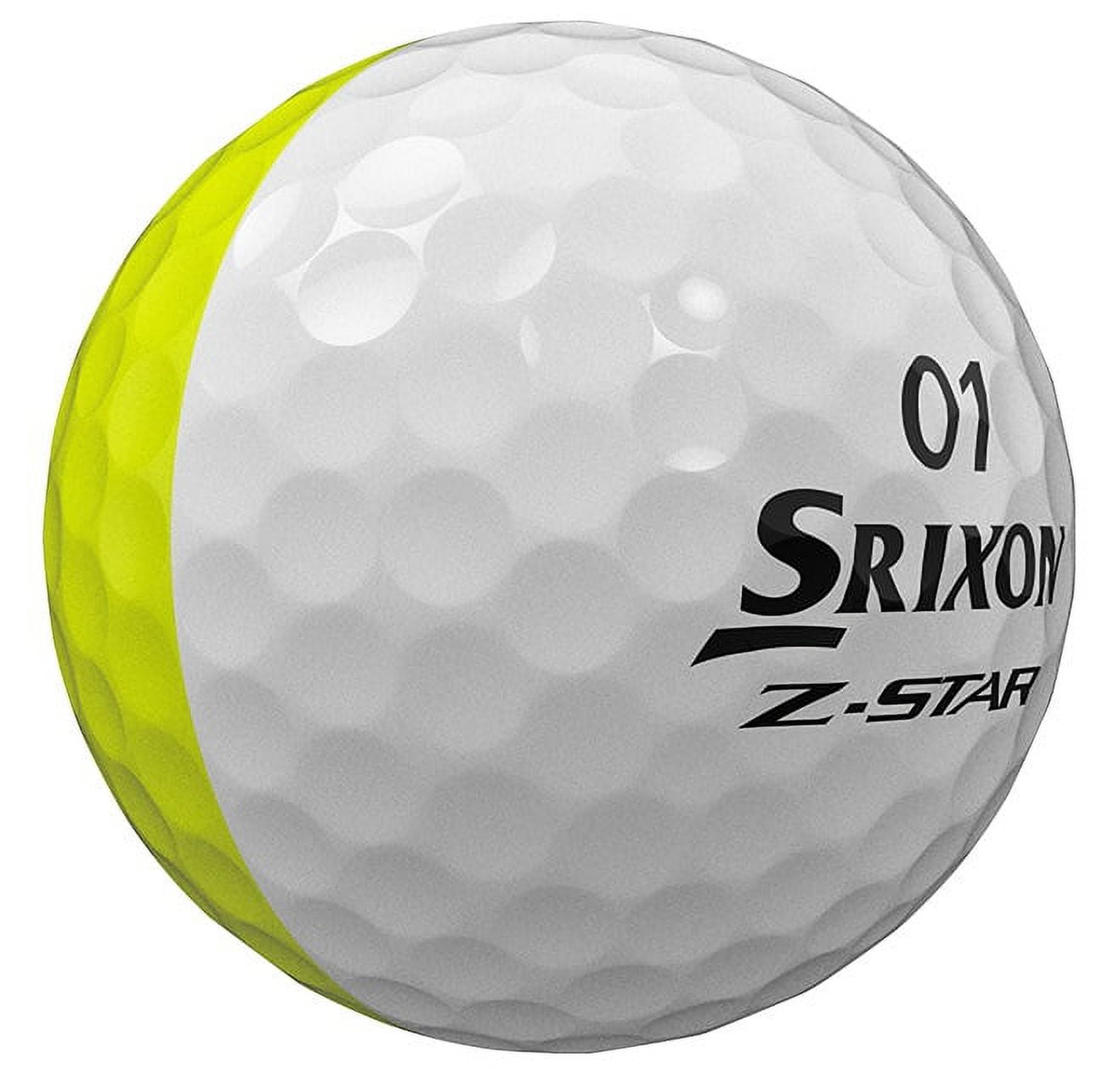 Srixon Z-Star Divide Golf Ball White-Yellow Dozen - Image 2