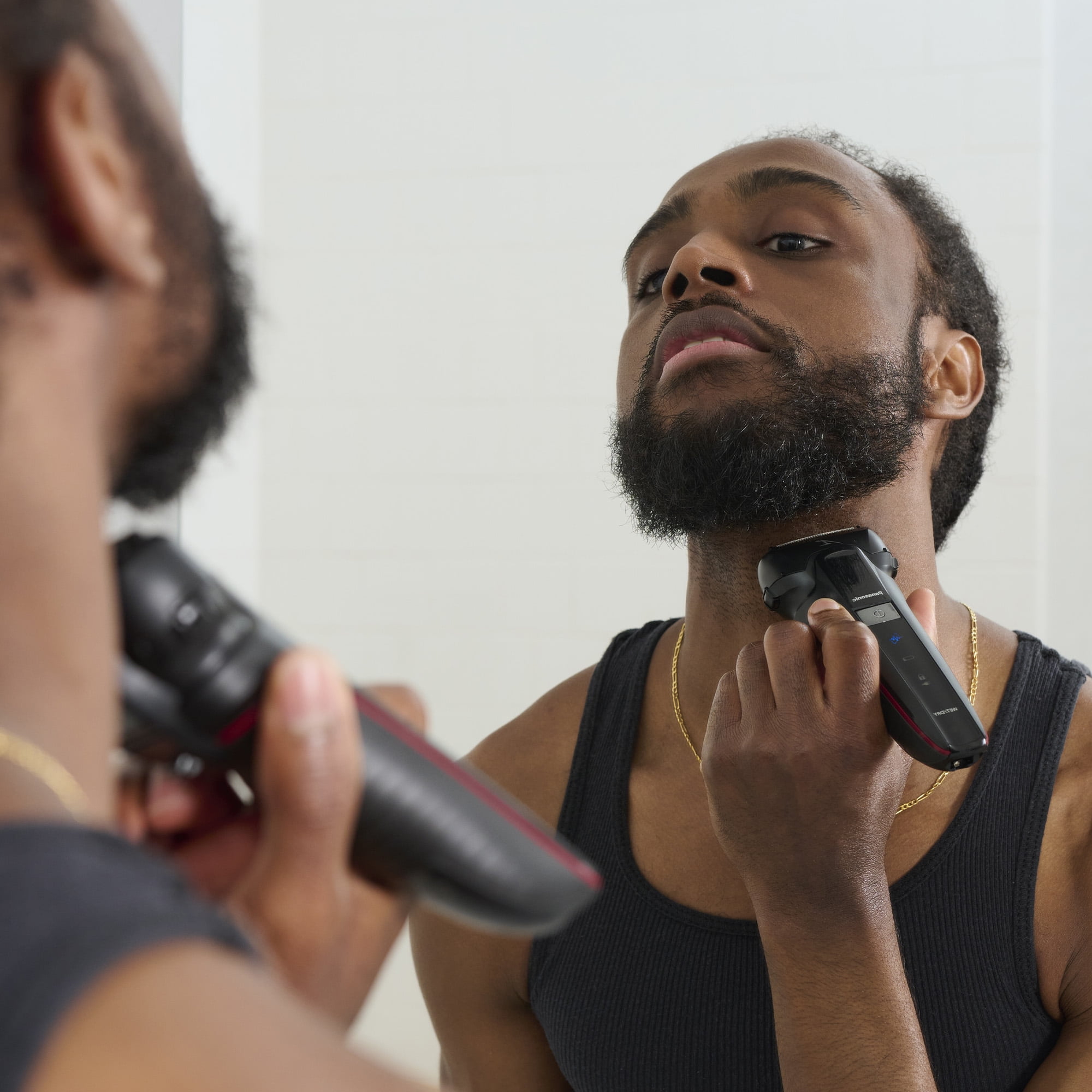 Panasonic Hybrid Wet Dry Shaver, Trimmer & Detailer for Men with Two Trim Attachments - ES-LL41-K - Image 6