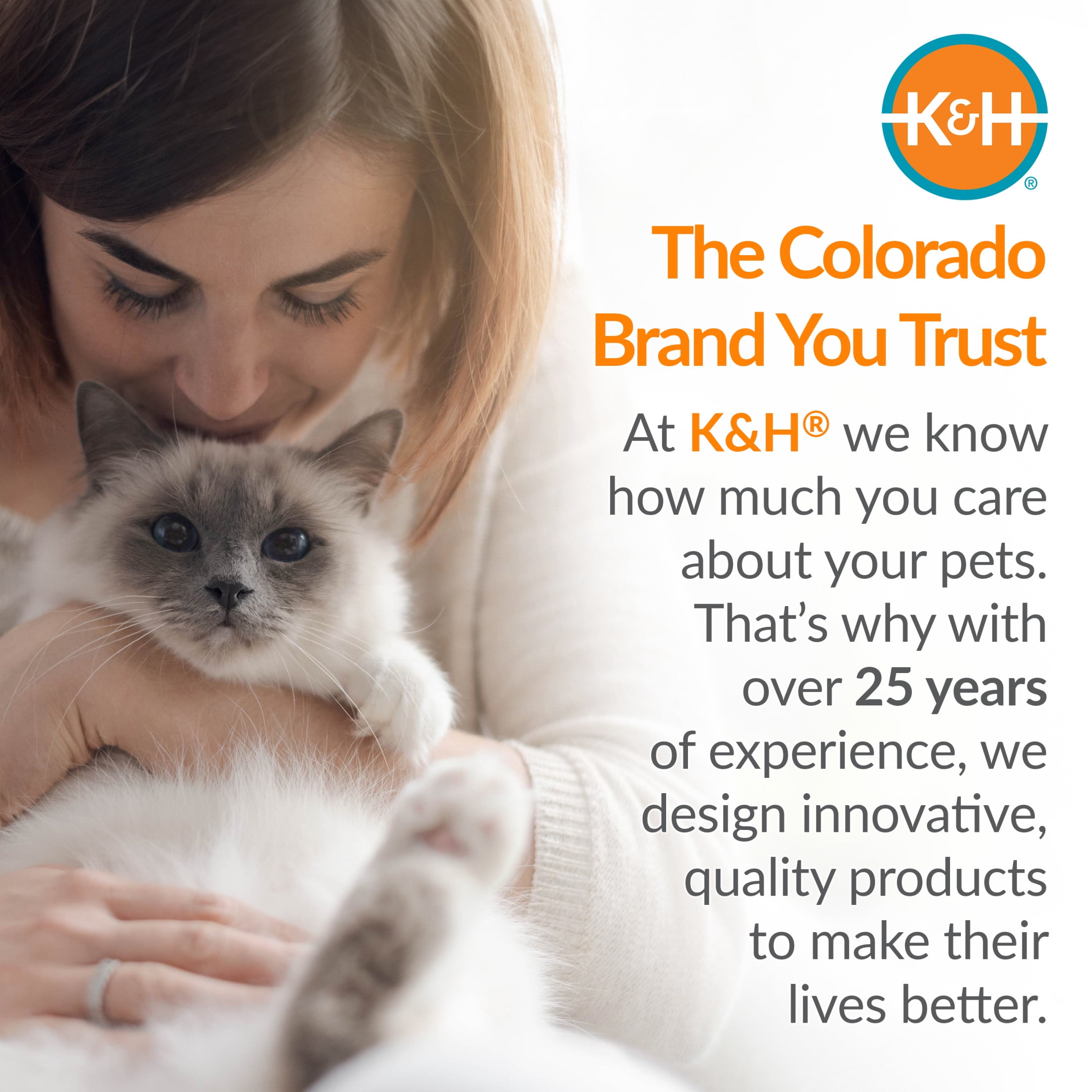 K&H Pet Products Thermo-Kitty Bed Indoor Heated Cat Bed Sage/Tan Small 16 Inches - Image 3