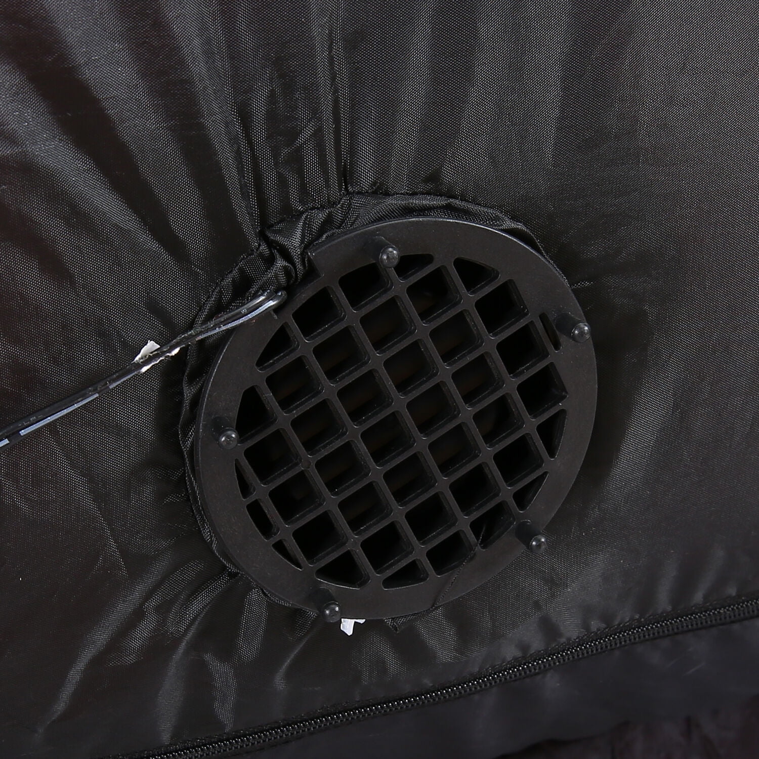 Fraser Hill Farm 7-ft. Wide Inflatable Christmas Santa Claus in Monster Truck with LED Lights, Festive Holiday Blow-Up Decorations, Blower, Ropes, and Stakes Included | FHFMNSRTRCK071-L - Image 7