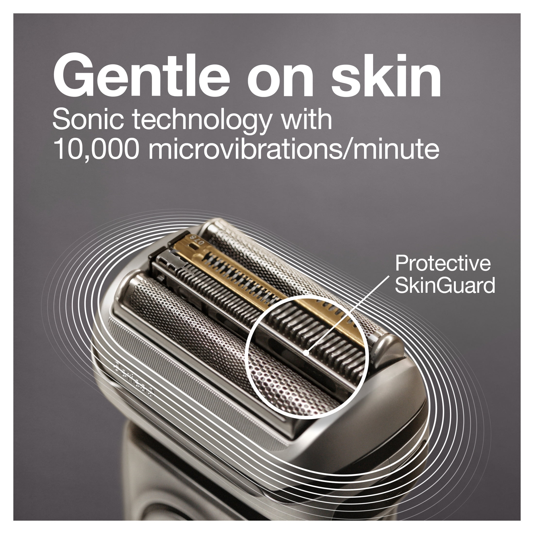 Braun Series 9 9370cc Rechargeable Wet Dry Men's Electric Shaver with Clean Station - Image 5