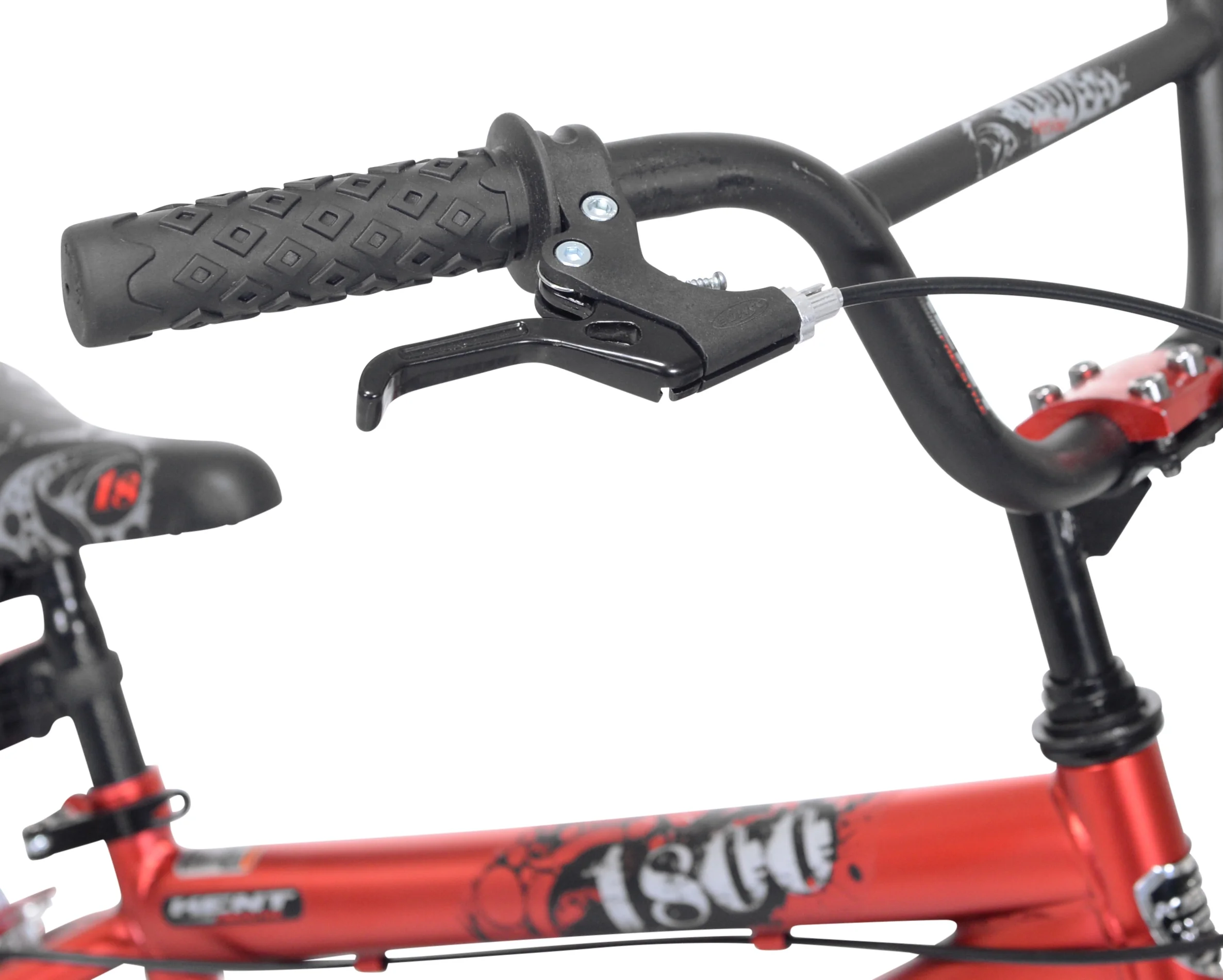 18" Kent Abyss Boy's Freestyle BMX Bicycle, Kids Age 5-7 Years, Red - Image 6