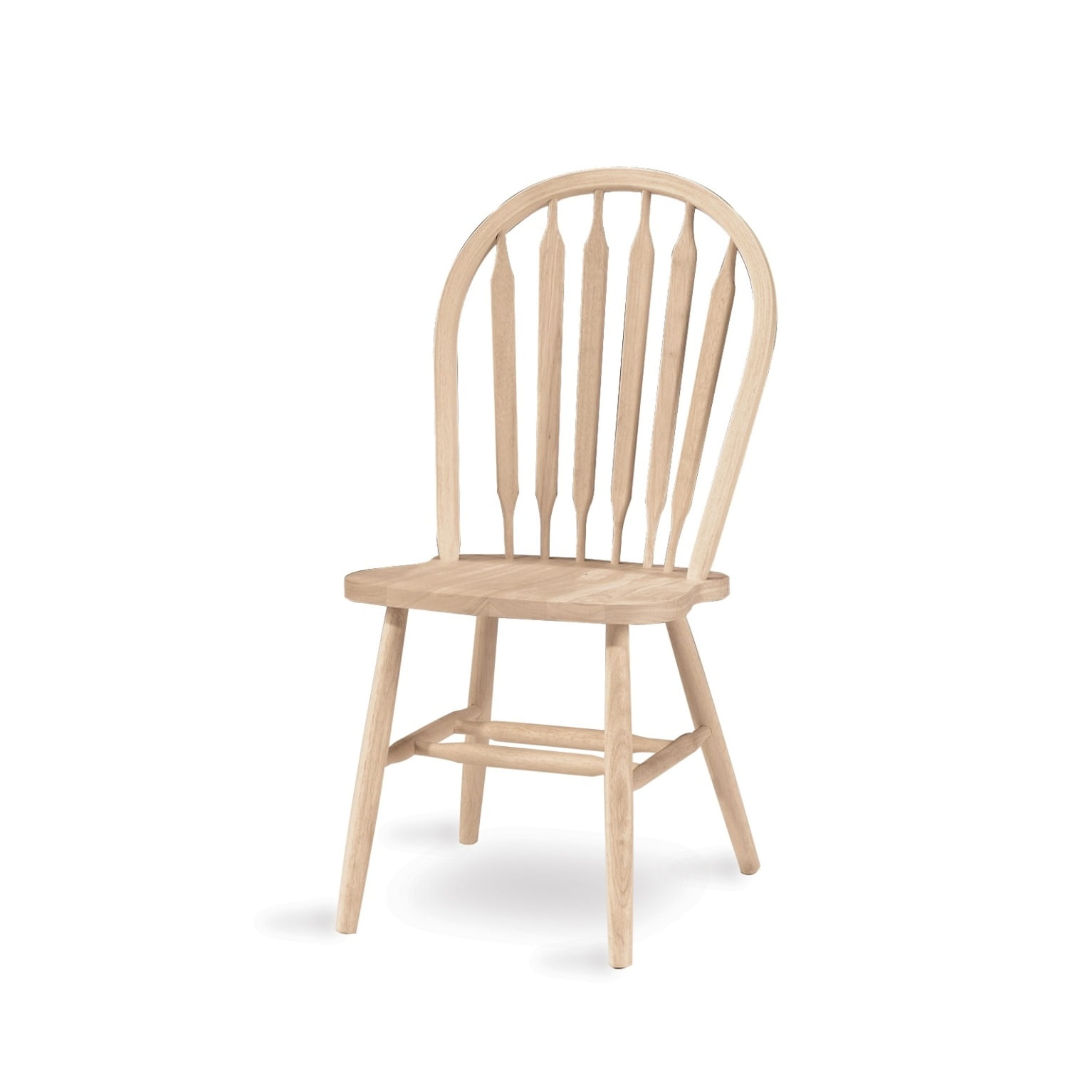 International Concepts Unfinished 37" High Arrowback Dining Chair - Image 2