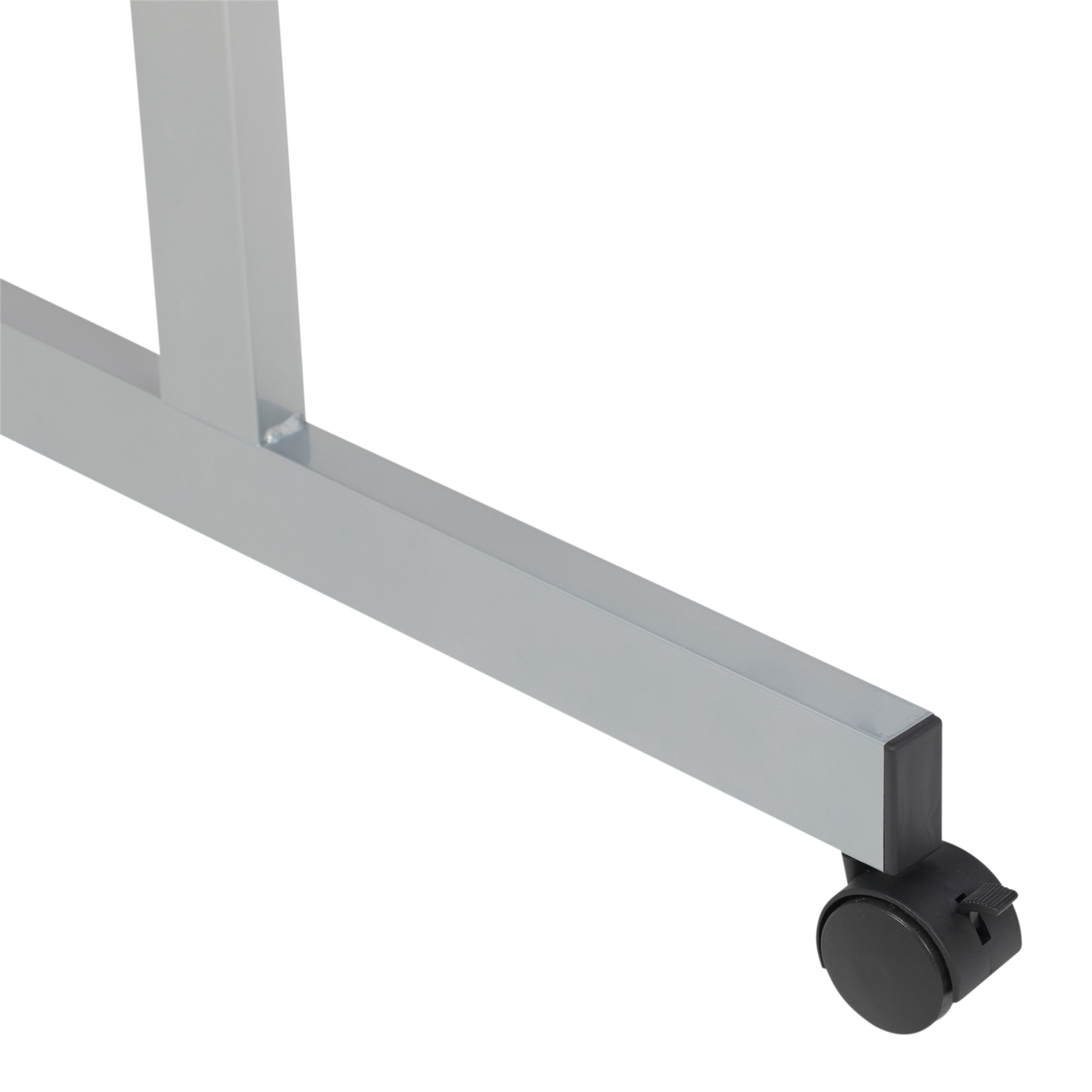 Studio Designs Vision Craft Station Tempered Glass Adjustable Top, Rolling Drafting Table, Silver Blue - Image 3