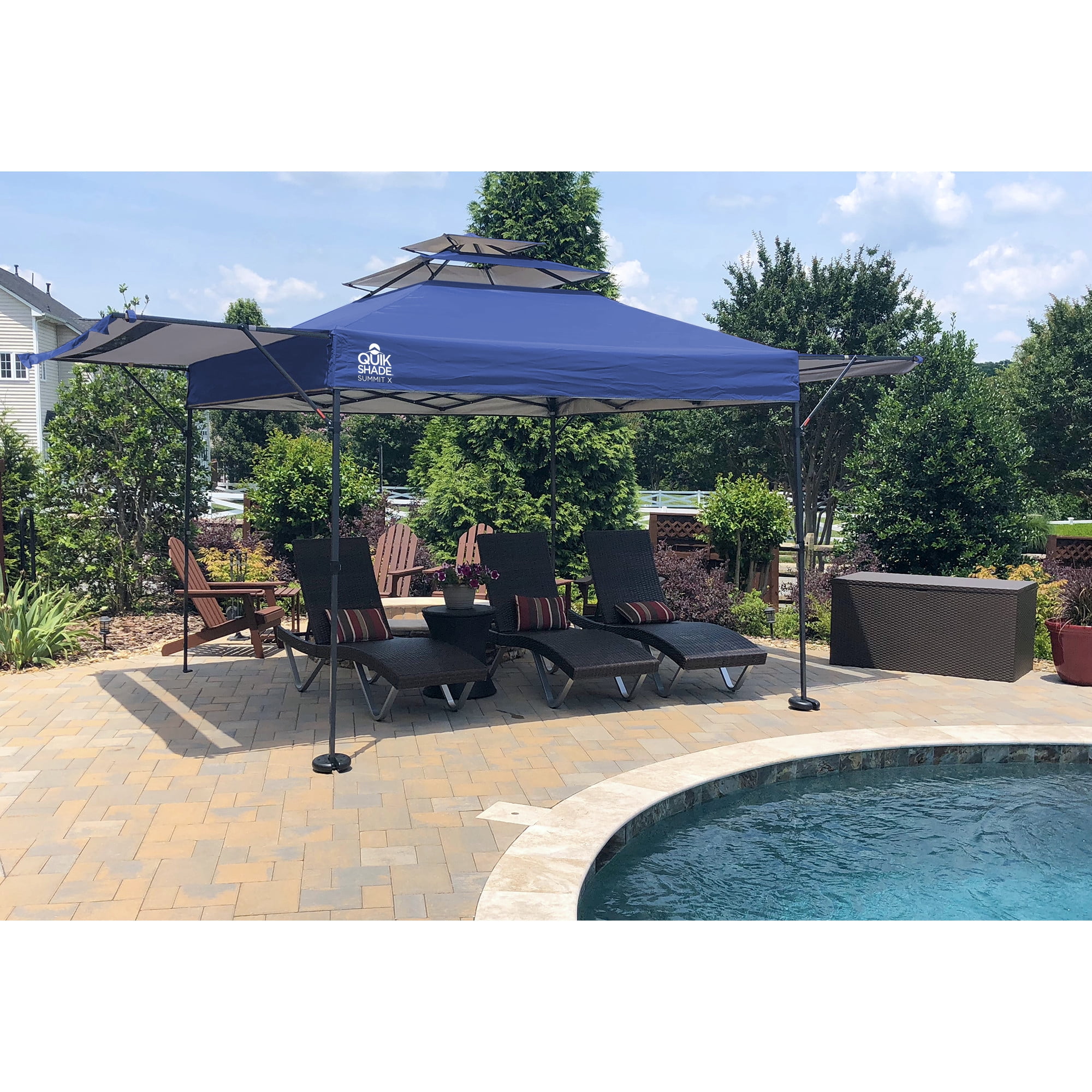 Quik Shade Summit X 10 x 17 x 1 ft Blue Sx170 Straight Leg Canopy - Image 5