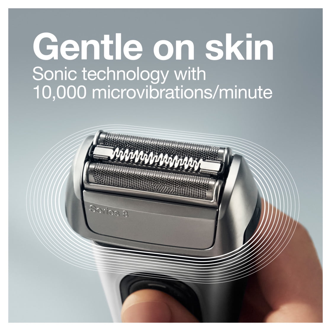 Braun Series 8 8417s Rechargeable Wet Dry Men's Electric Shaver with Beard Trimmer - Image 3