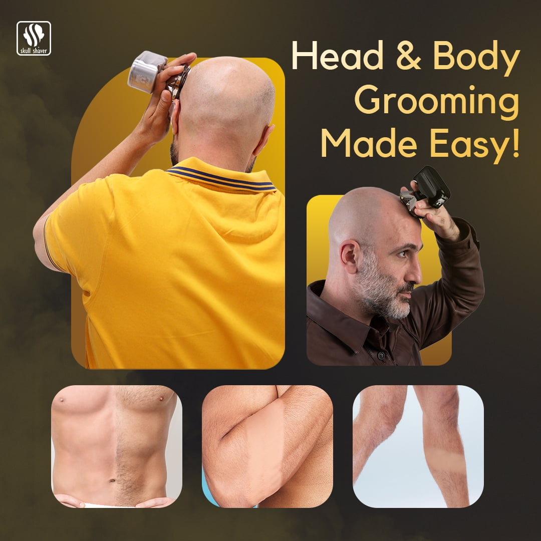 Pitbull Gold PRO Head and Face Shaver | USB charging cable included - Image 5