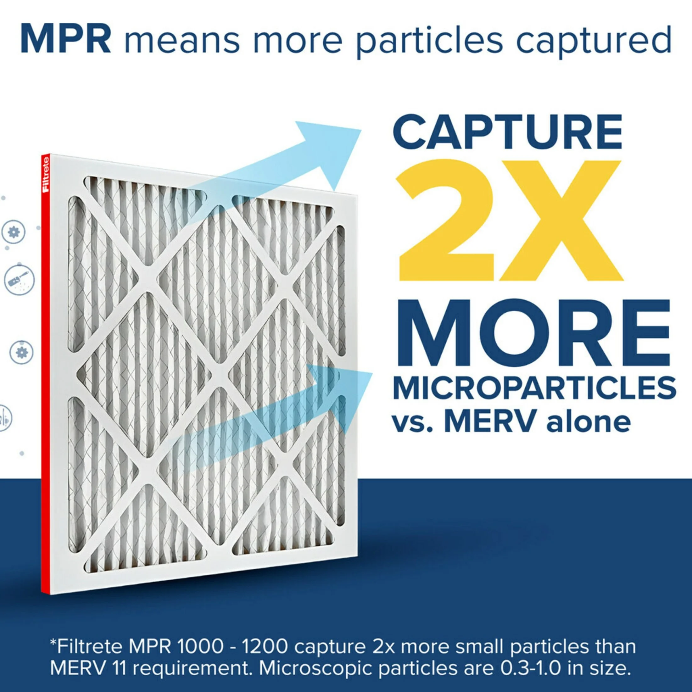 Filtrete 18x20x1 HVAC Furnace Air Filter, MPR 1000 MERV 11, Allergen Defense, 4 Pack - Image 4